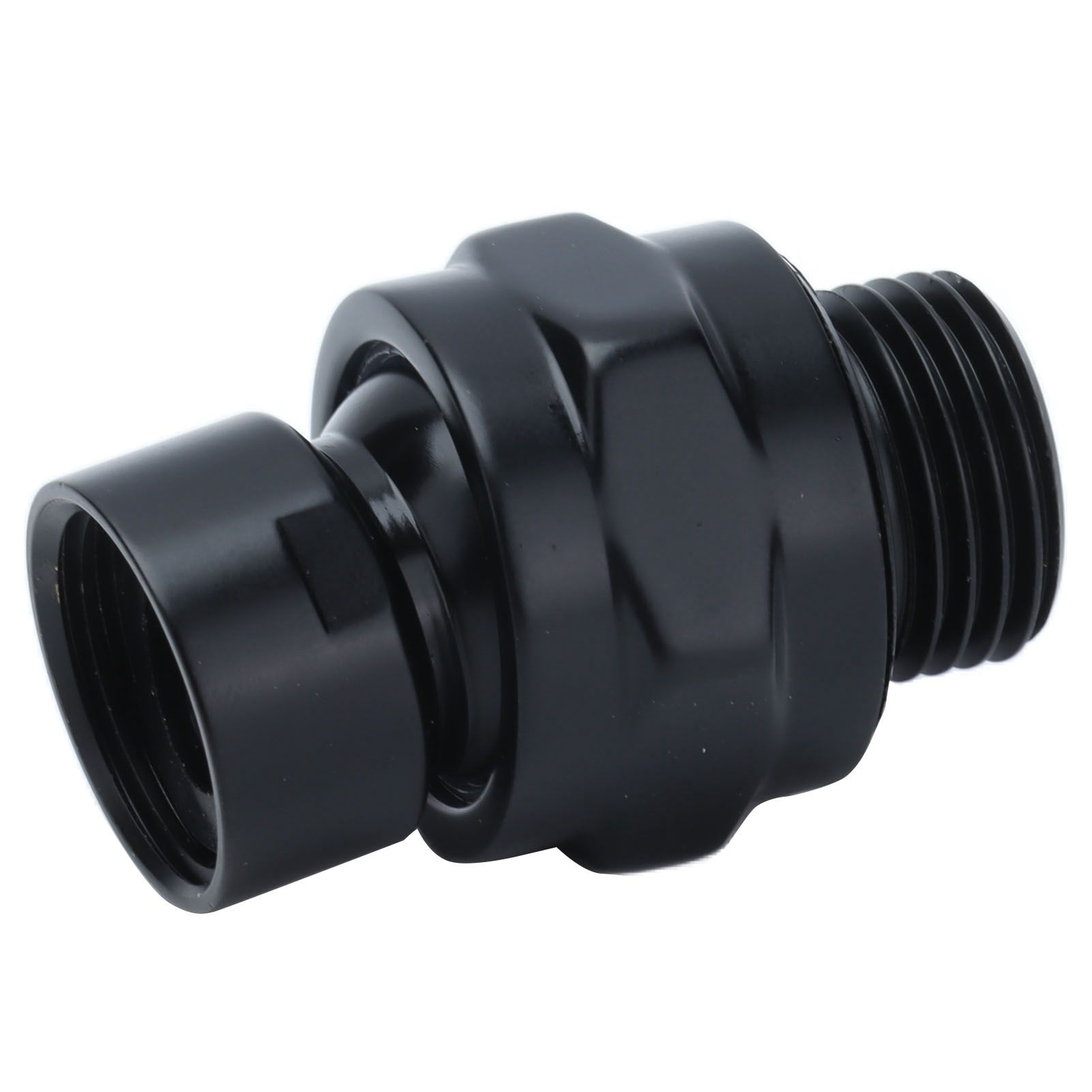G1/2 Top Shower Adapter Adjustable Copper Shower Head Holder Home Bathroom Accessory Black - Image 6