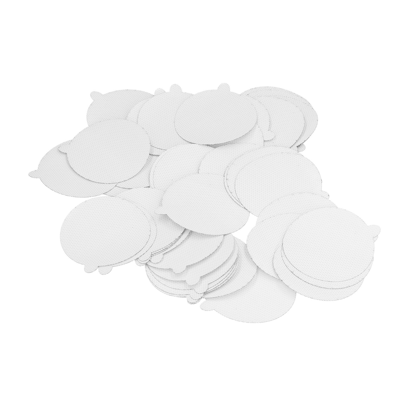 Disposable Shower Drain Hair Catcher Sink Strainer Anti Clogging Mesh Stickers for Bathroom SuppliesRound 50PCS 9x9cm - Image 5