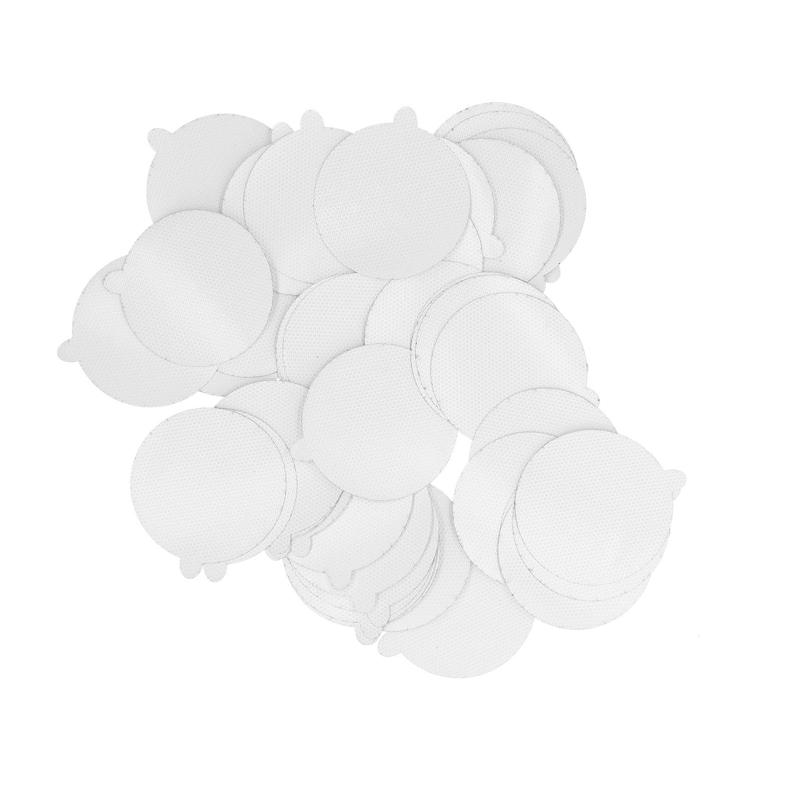 Disposable Shower Drain Hair Catcher Sink Strainer Anti Clogging Mesh Stickers for Bathroom SuppliesRound 50PCS 9x9cm - Image 7