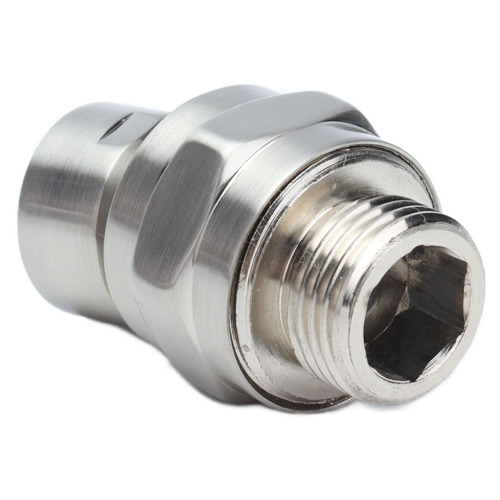G1/2 Shower Head Adapter Copper Shower Diverter Valve for Home Bathroom Top Spray Accessories Brushed - Image 3