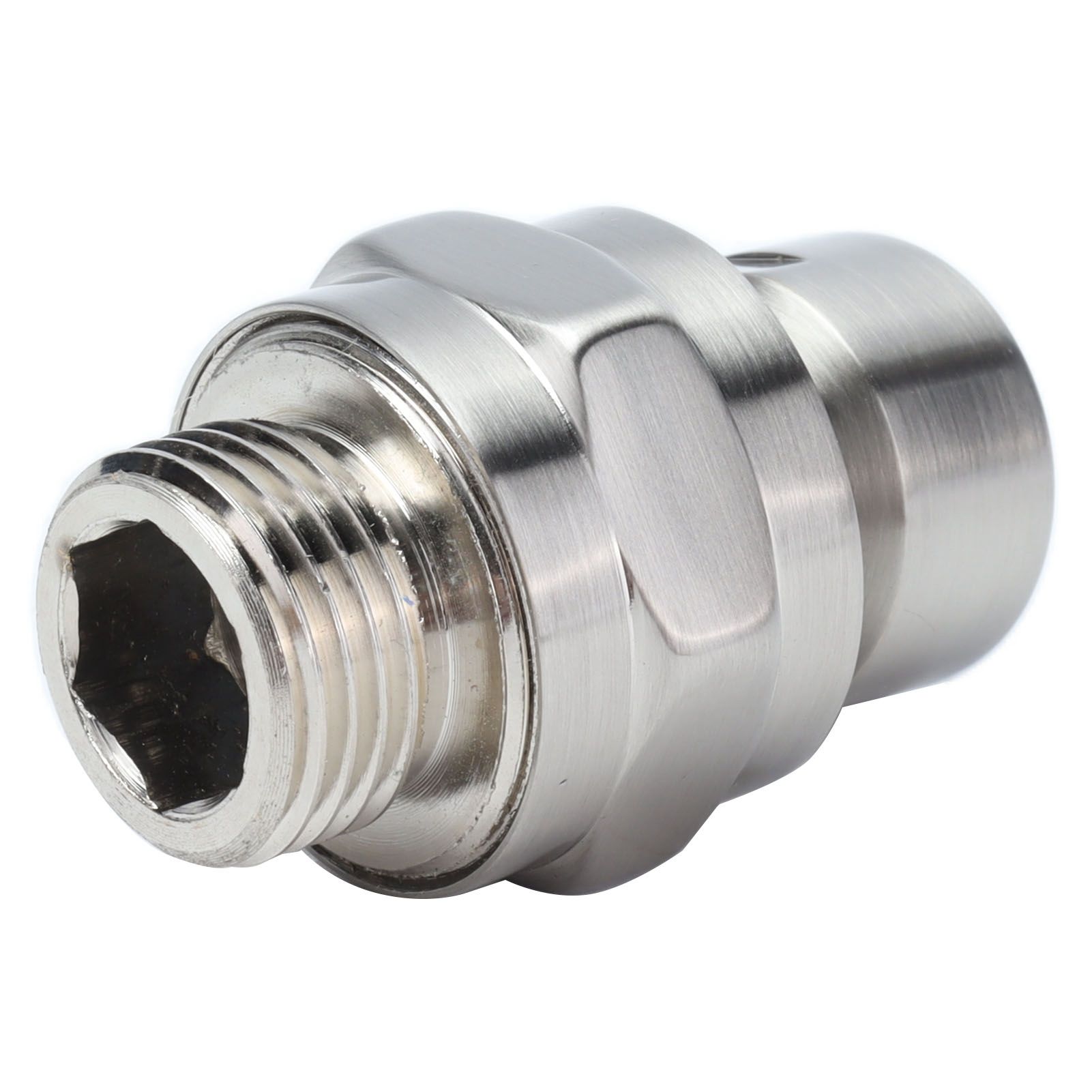 G1/2 Shower Head Adapter Copper Shower Diverter Valve for Home Bathroom Top Spray Accessories Brushed - Image 6