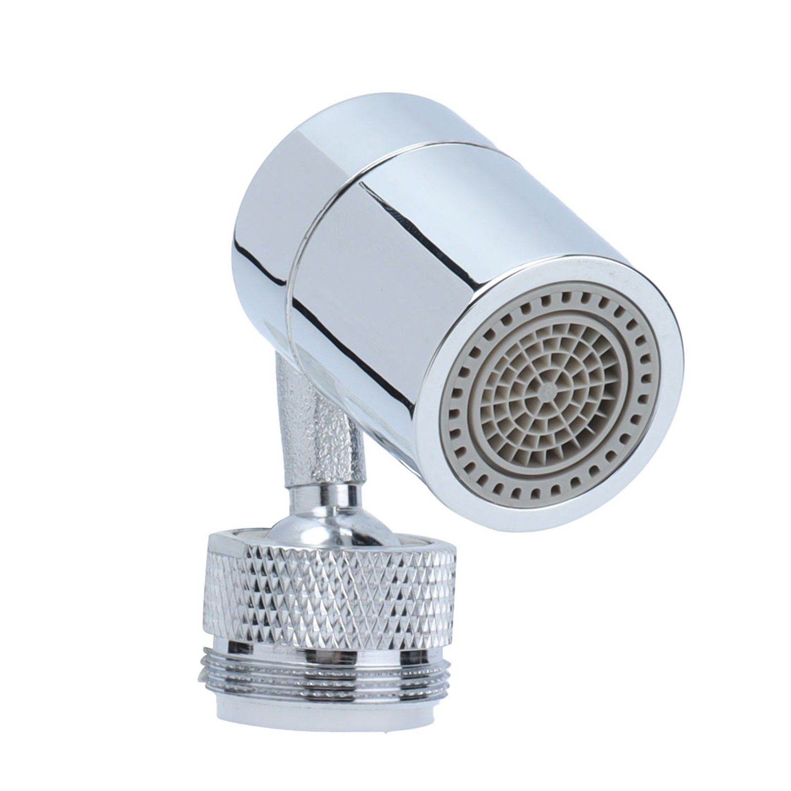 720° Rotatable Sink Faucet Aerator Sprayer Head with 2 Water Outlet Modes 4 Layers Net FilterM24 Male Thread - Image 1