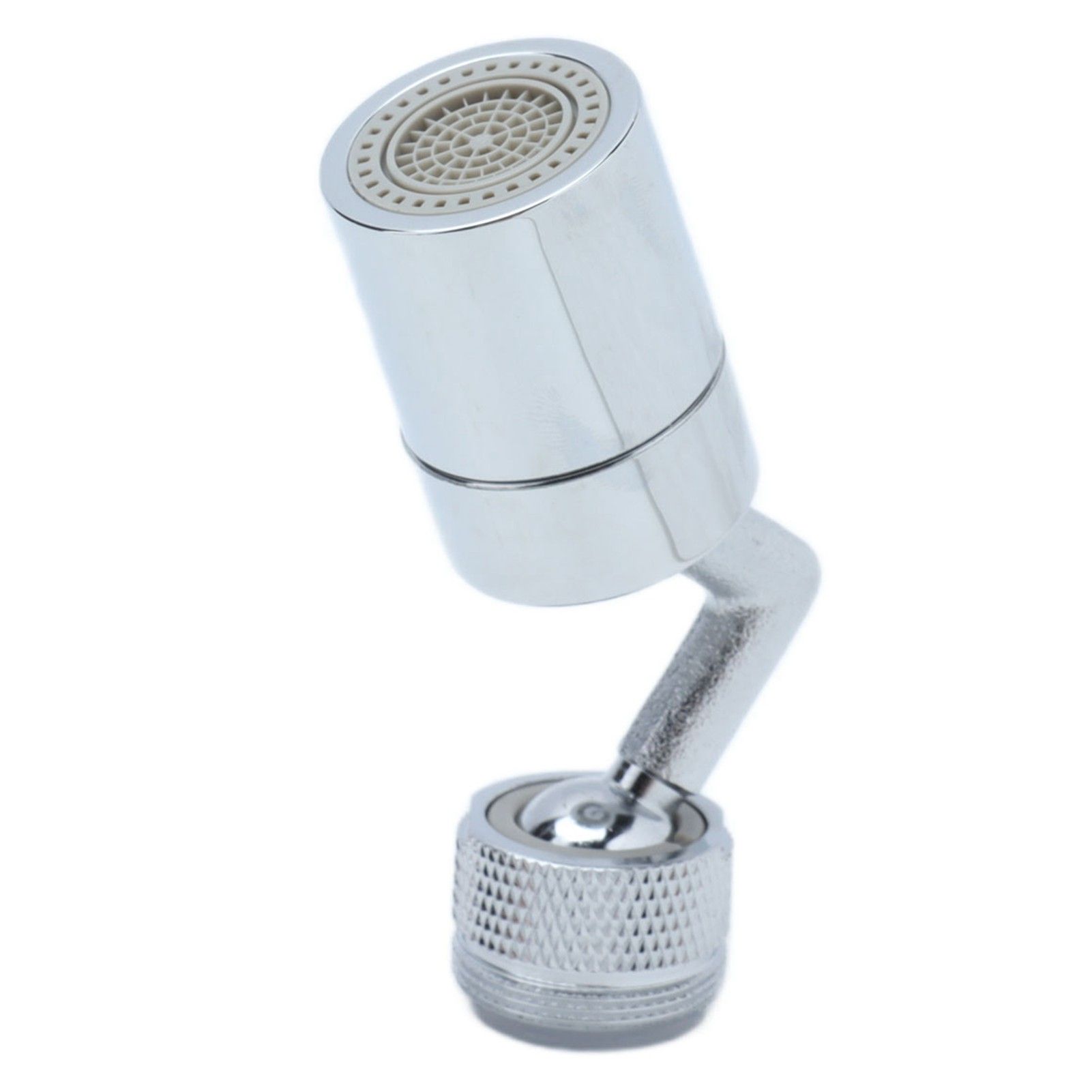 720° Rotatable Sink Faucet Aerator Sprayer Head with 2 Water Outlet Modes 4 Layers Net FilterM24 Male Thread - Image 4