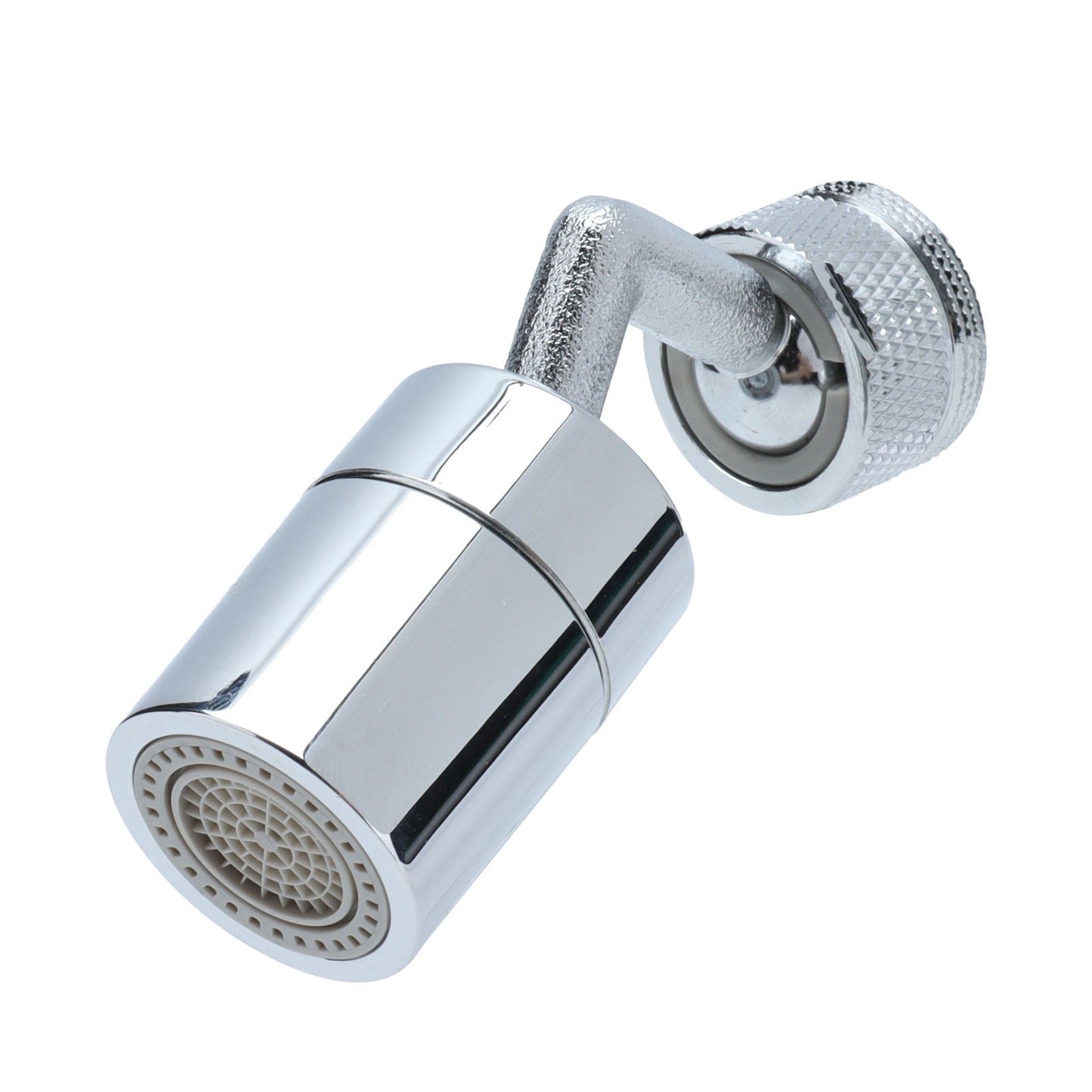 720° Rotatable Sink Faucet Aerator Sprayer Head with 2 Water Outlet Modes 4 Layers Net FilterM24 Male Thread - Image 8