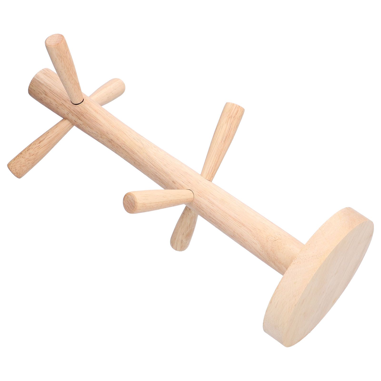 Mug Rack Wooden Thickened Durable Anti Rust Multifunctional Coffee Mug Holder for Home Office Hotel - Image 6