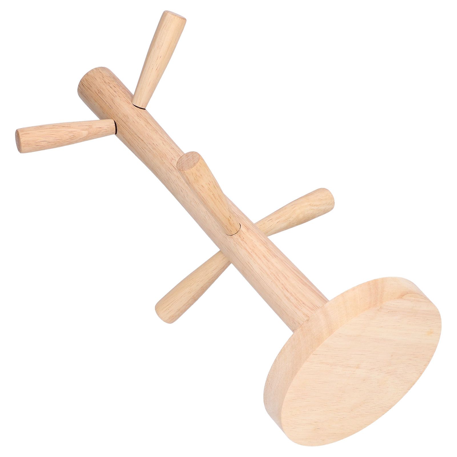 Mug Rack Wooden Thickened Durable Anti Rust Multifunctional Coffee Mug Holder for Home Office Hotel - Image 7