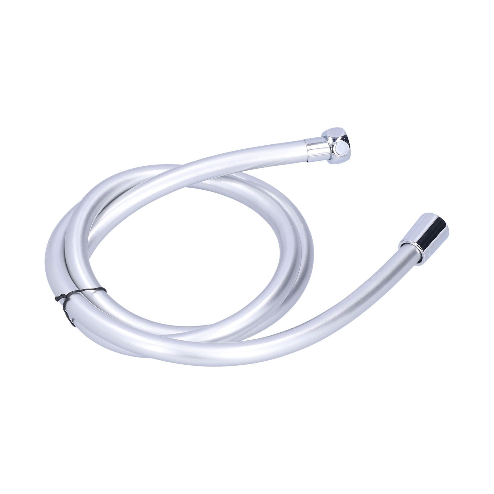 PVC Shower Hose 1.5m Shower Head Hose Water Heater Hose Smooth Explosion Proof Silver for Bathroom - Image 4