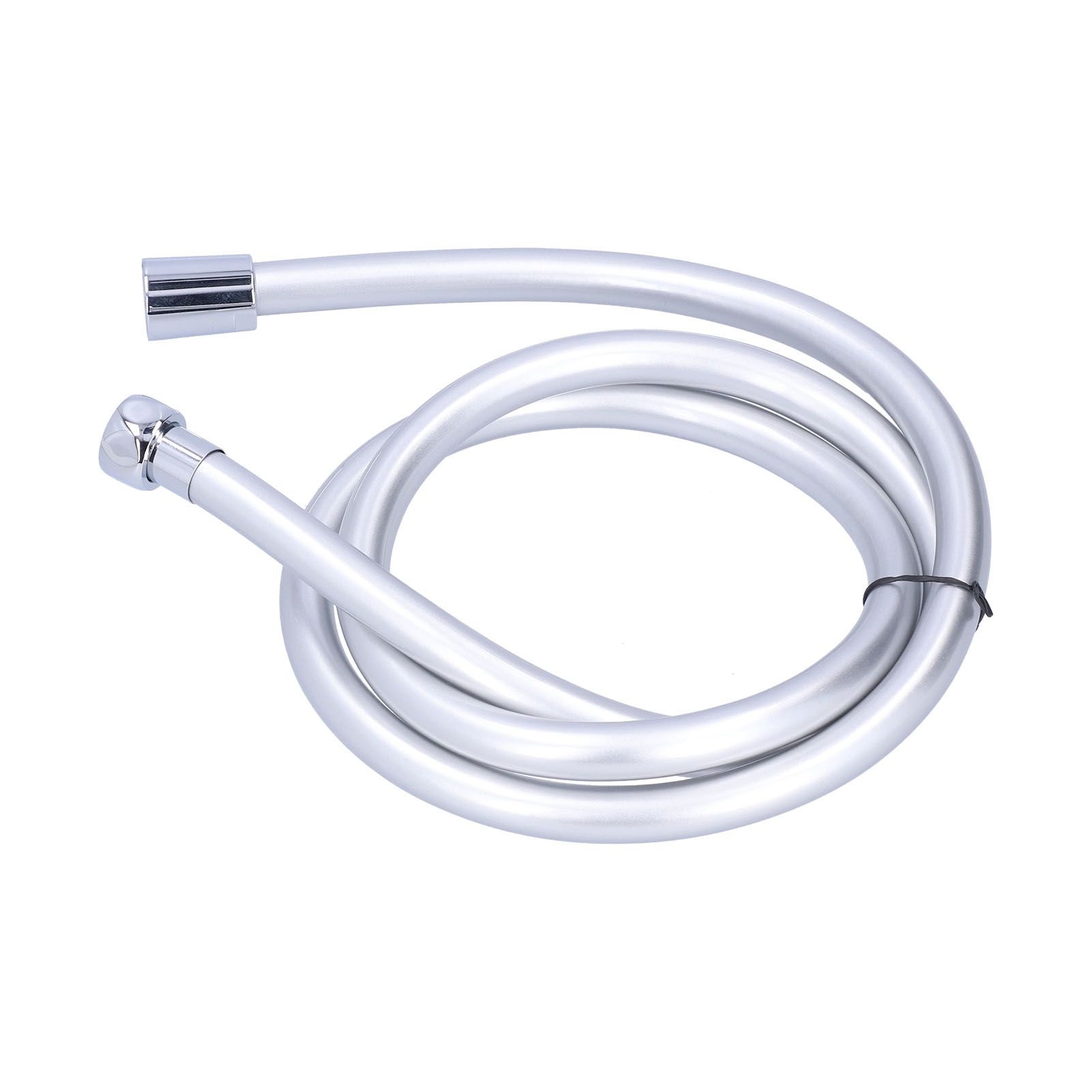 PVC Shower Hose 1.5m Shower Head Hose Water Heater Hose Smooth Explosion Proof Silver for Bathroom - Image 7