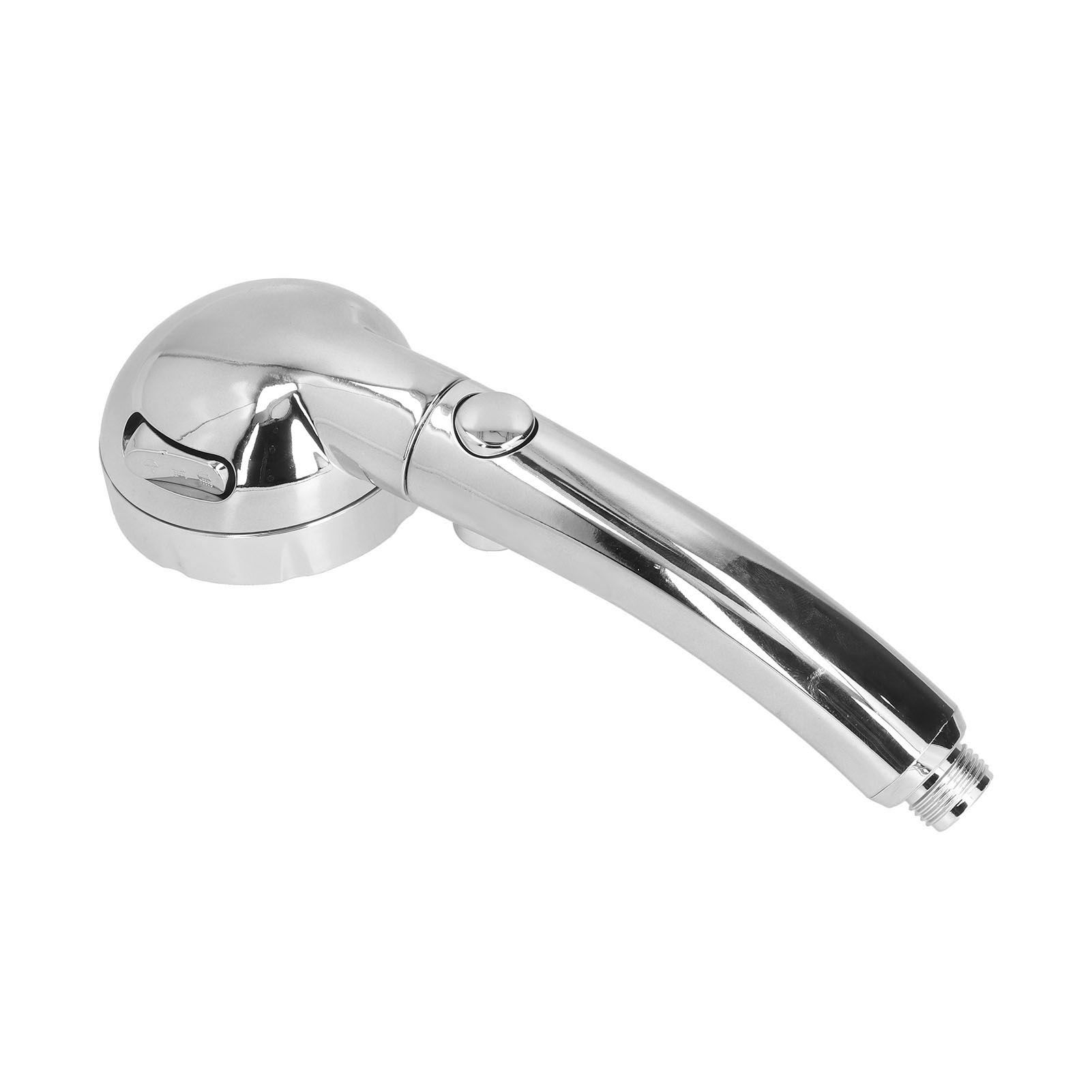 Shower Head Portable Handheld 360 Degree Rotating Three Modes Pressure One Button Water Stop Shower - Image 3