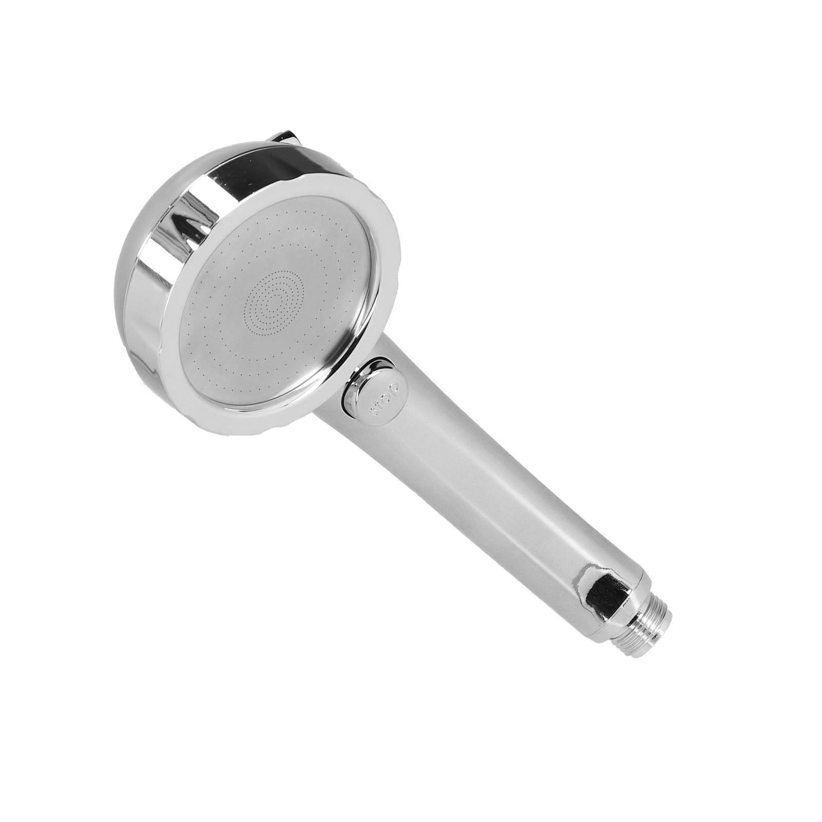 Shower Head Portable Handheld 360 Degree Rotating Three Modes Pressure One Button Water Stop Shower - Image 7