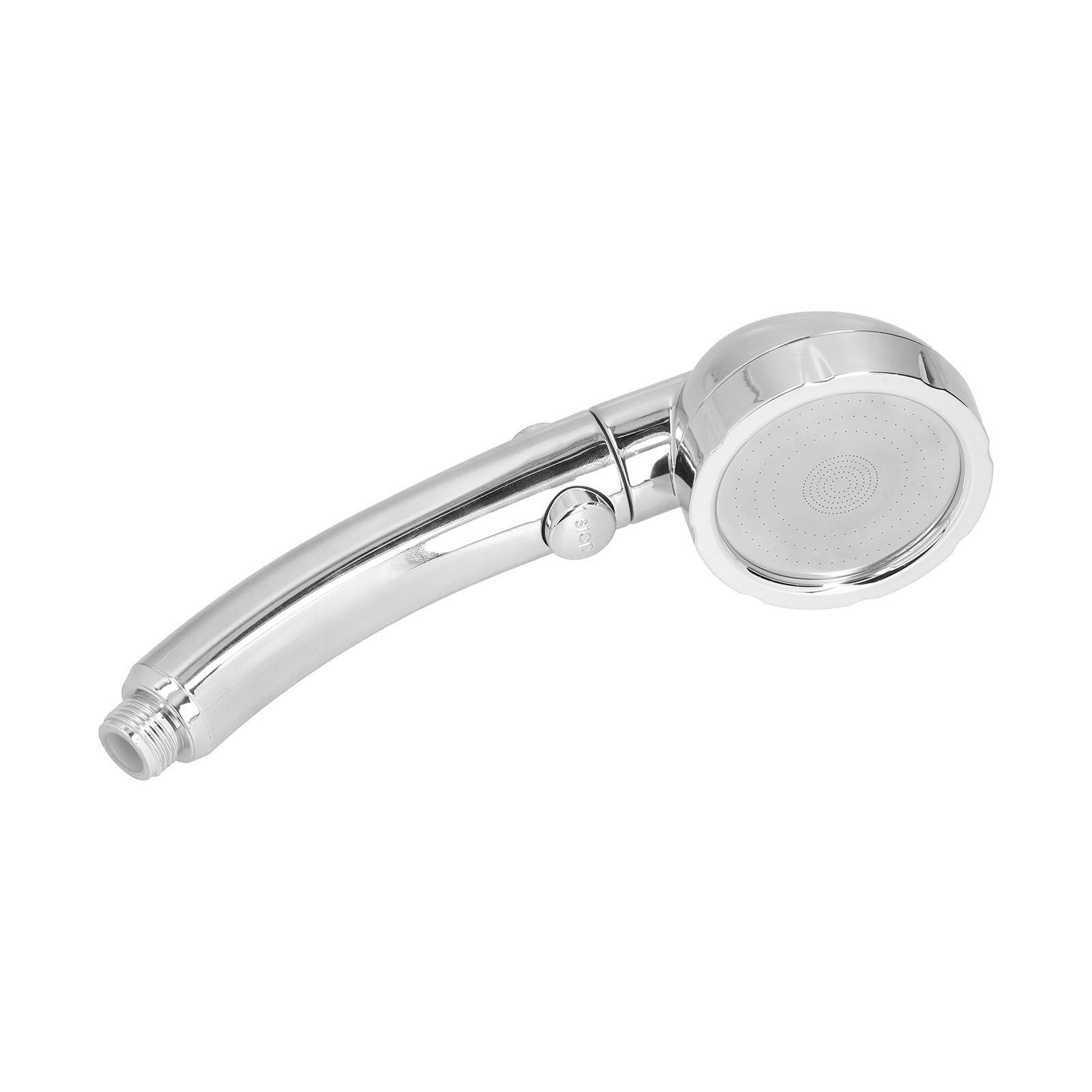 Shower Head Portable Handheld 360 Degree Rotating Three Modes Pressure One Button Water Stop Shower - Image 8