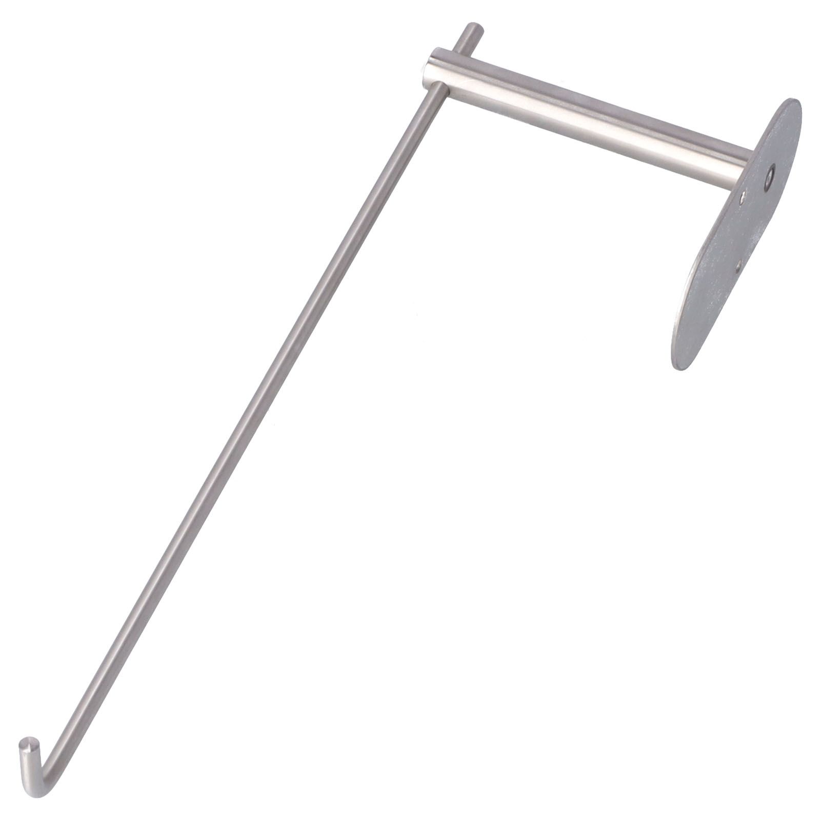 Plastic Wrap Rack Stainless Steel Wall Mounted Paper Towel Rack Paper Roll Holder for Kitchen Bathroom - Image 8