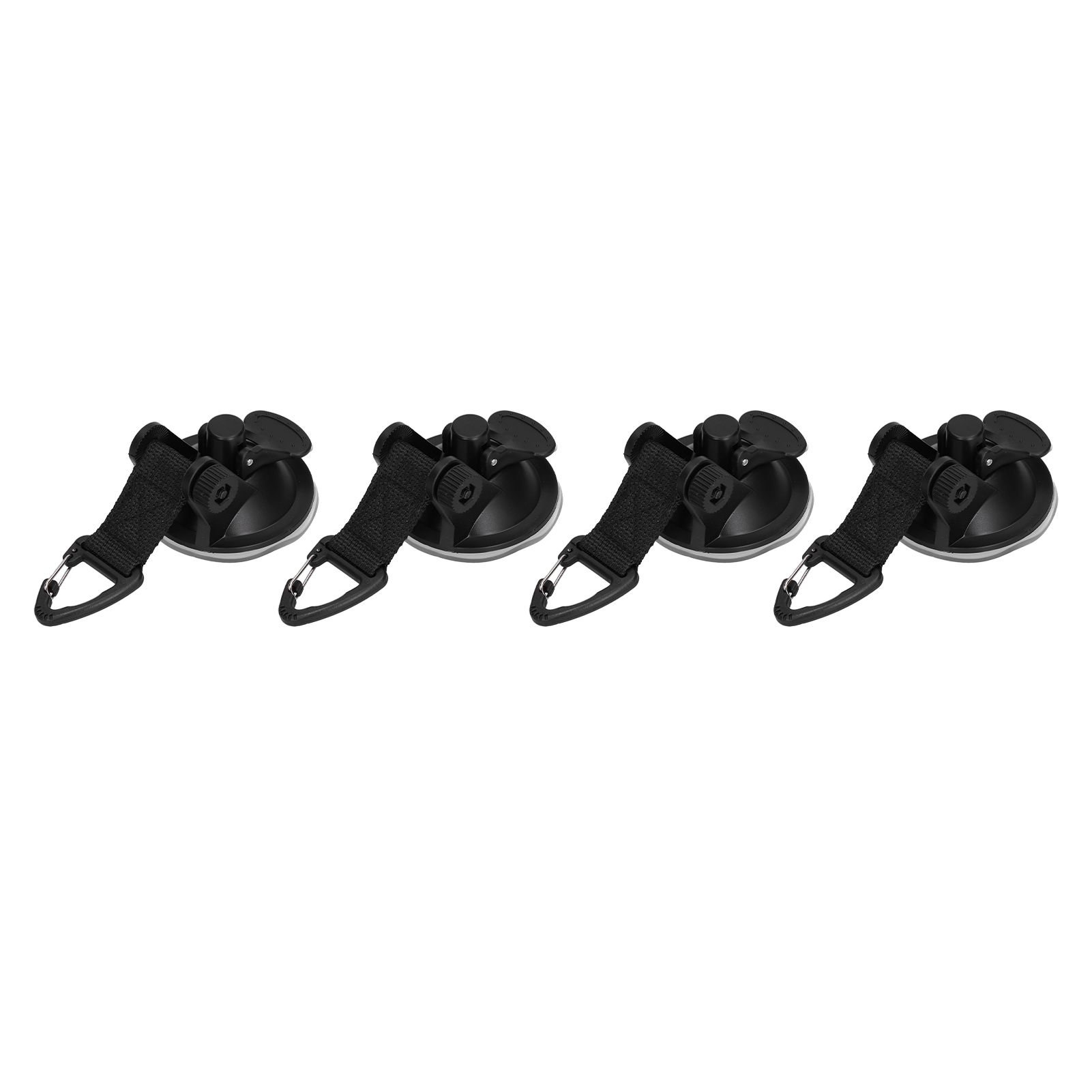 4Pcs Heavy Duty Suction Cup Anchor Tie Down Portable Strong Suction Cup Hook for Camping Travel OutdoorTriangular Buckle - Image 6