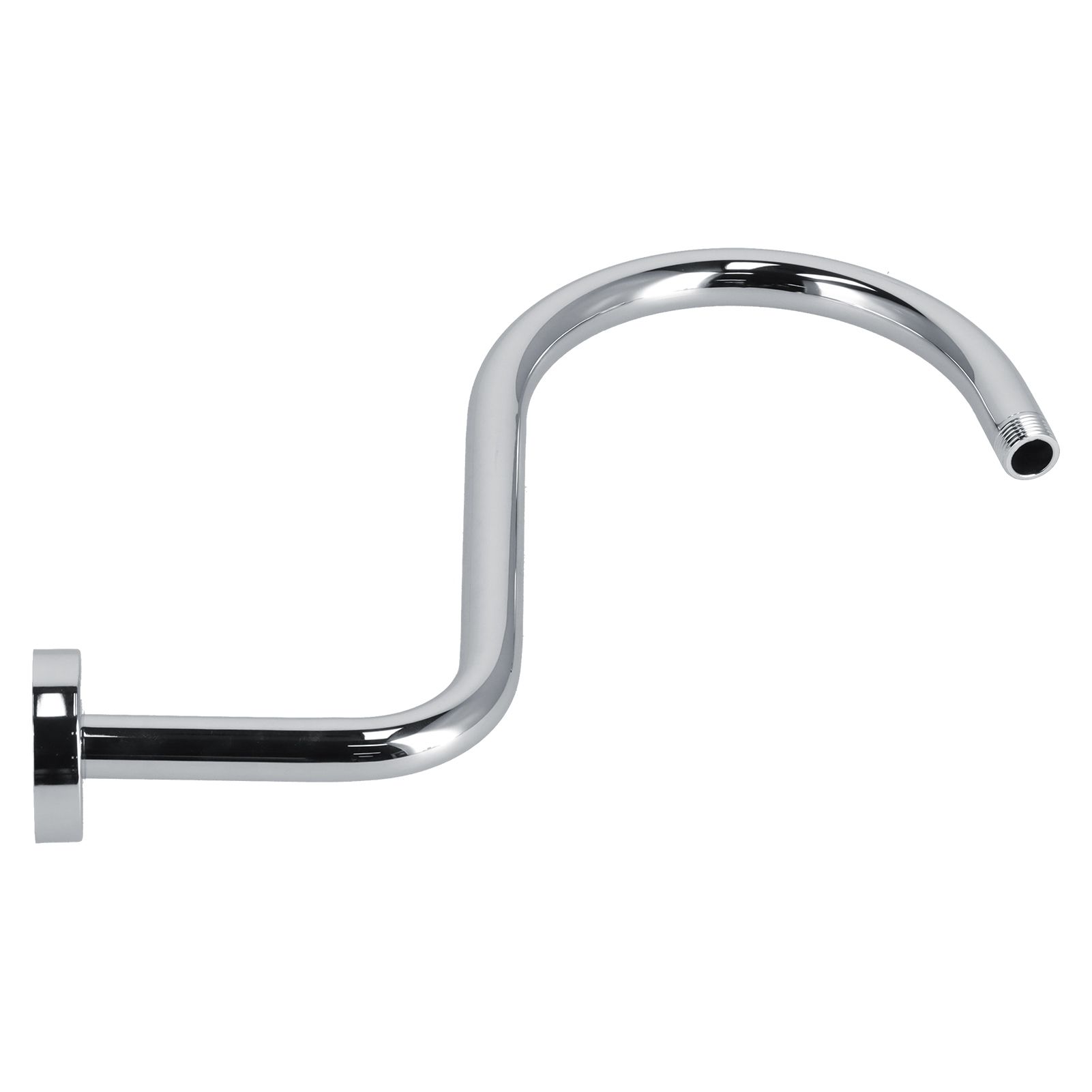 Shower Arm S Shape Gooseneck Stainless Steel Shower Head Extension Arm Bathroom NPT Shower Head Arm for Home233 Electroplate - Image 6