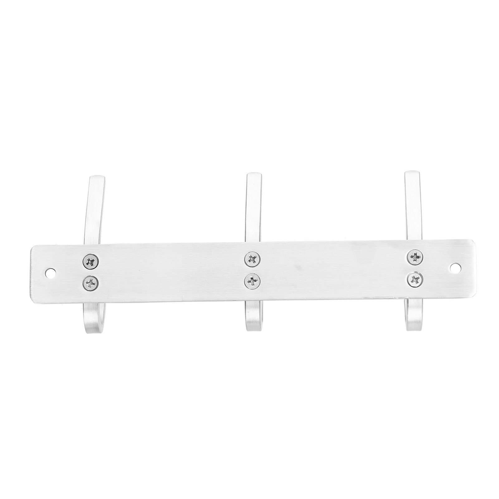 Wall Mounted Kitchen Hanger with 3 Hooks 304 Stainless Steel Punching Cloth Hook for Bathroom - Image 6