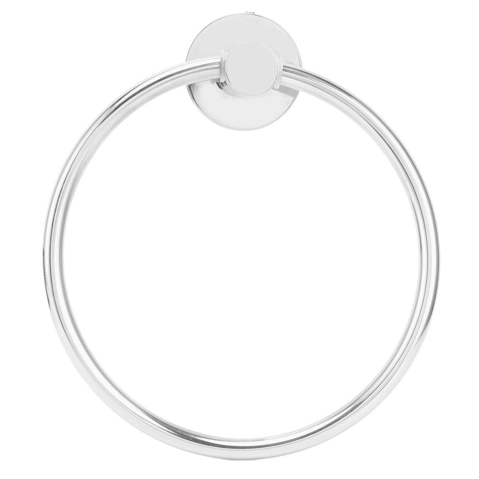 Stainless Steel Towel Ring Simple Rustproof Retro Bathroom Hand Towel Ring for Bathroom Kitchen223030 Bright Towel Ring - Image 2