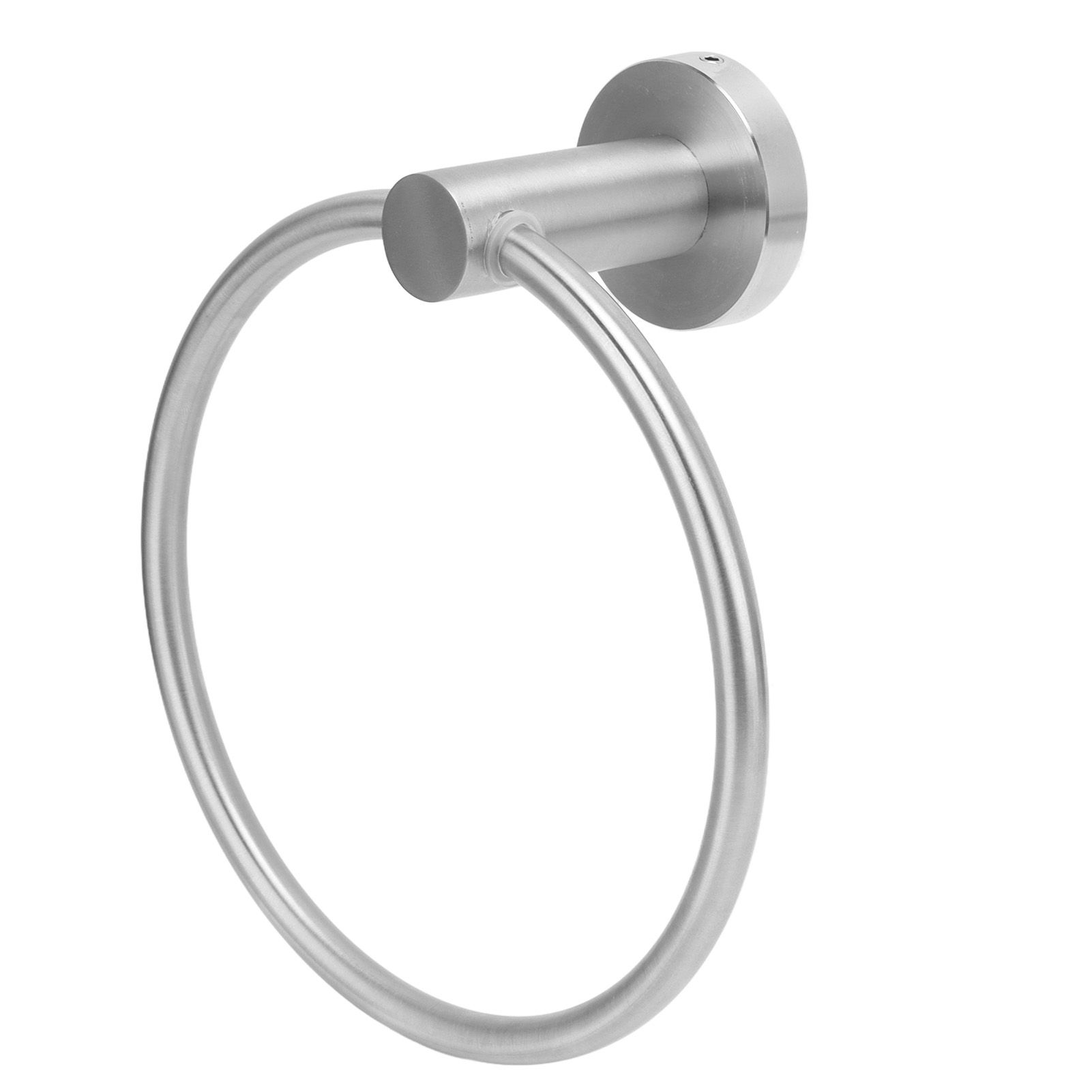Stainless Steel Towel Ring Simple Rustproof Retro Bathroom Hand Towel Ring for Bathroom Kitchen223130 Brushed Towel Ring - Image 4