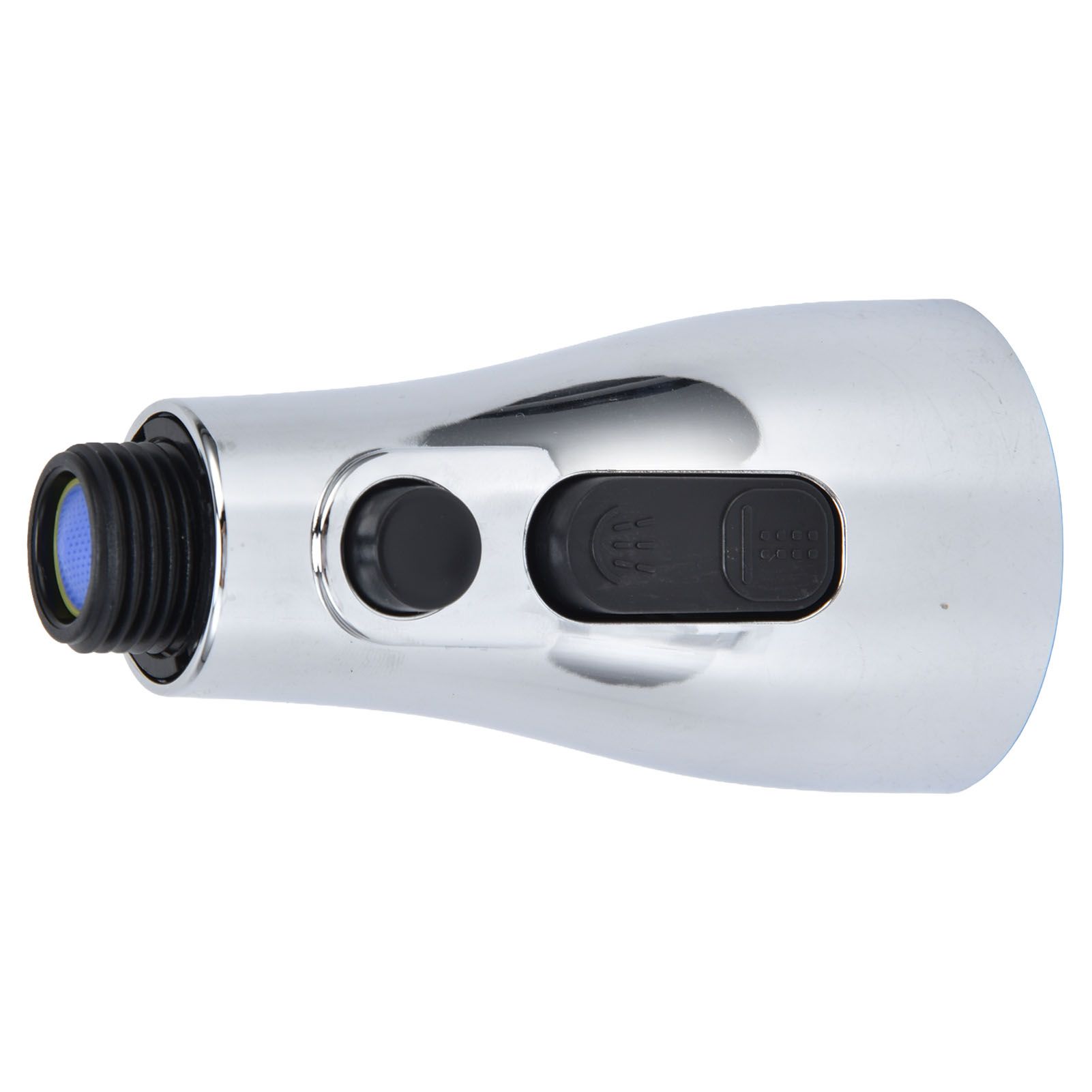 Faucet Spray Head G1/2 Brushed Silver 3 Functions Pull Down Sprayer Nozzle for Kitchen02 Type - Image 2