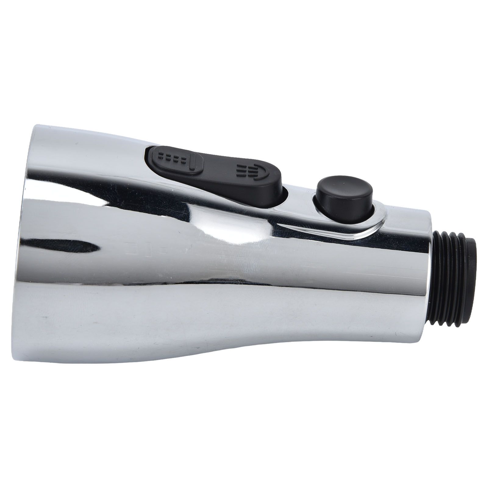 Faucet Spray Head G1/2 Brushed Silver 3 Functions Pull Down Sprayer Nozzle for Kitchen02 Type - Image 4