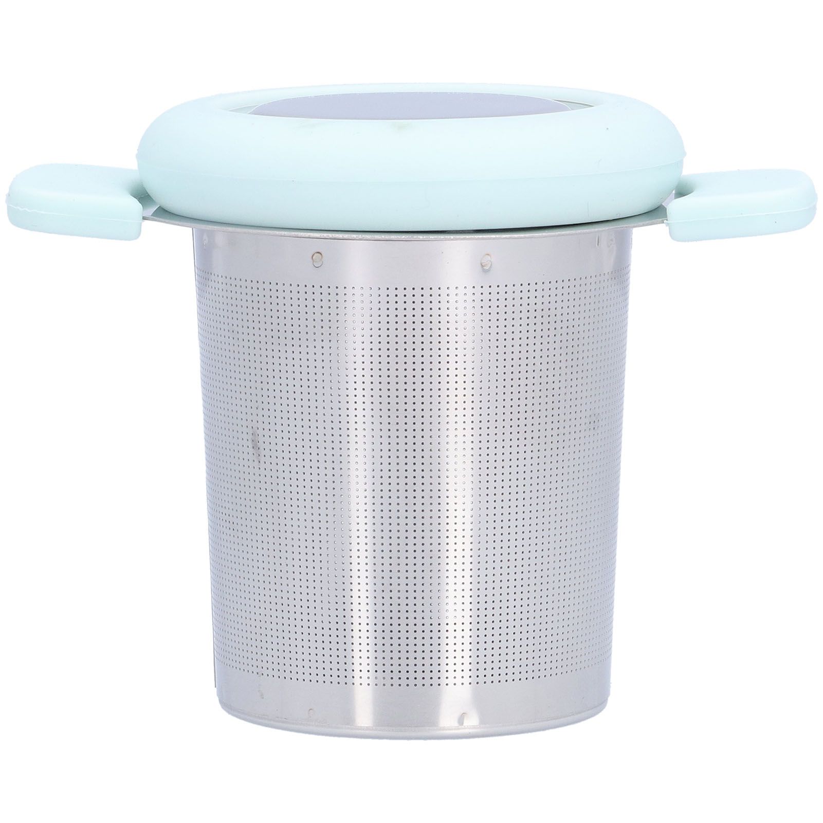 Stainless Steel Tea Strainer Silicone Double Handle Tea Strainer Tea Strainer Tea Maker - Image 1