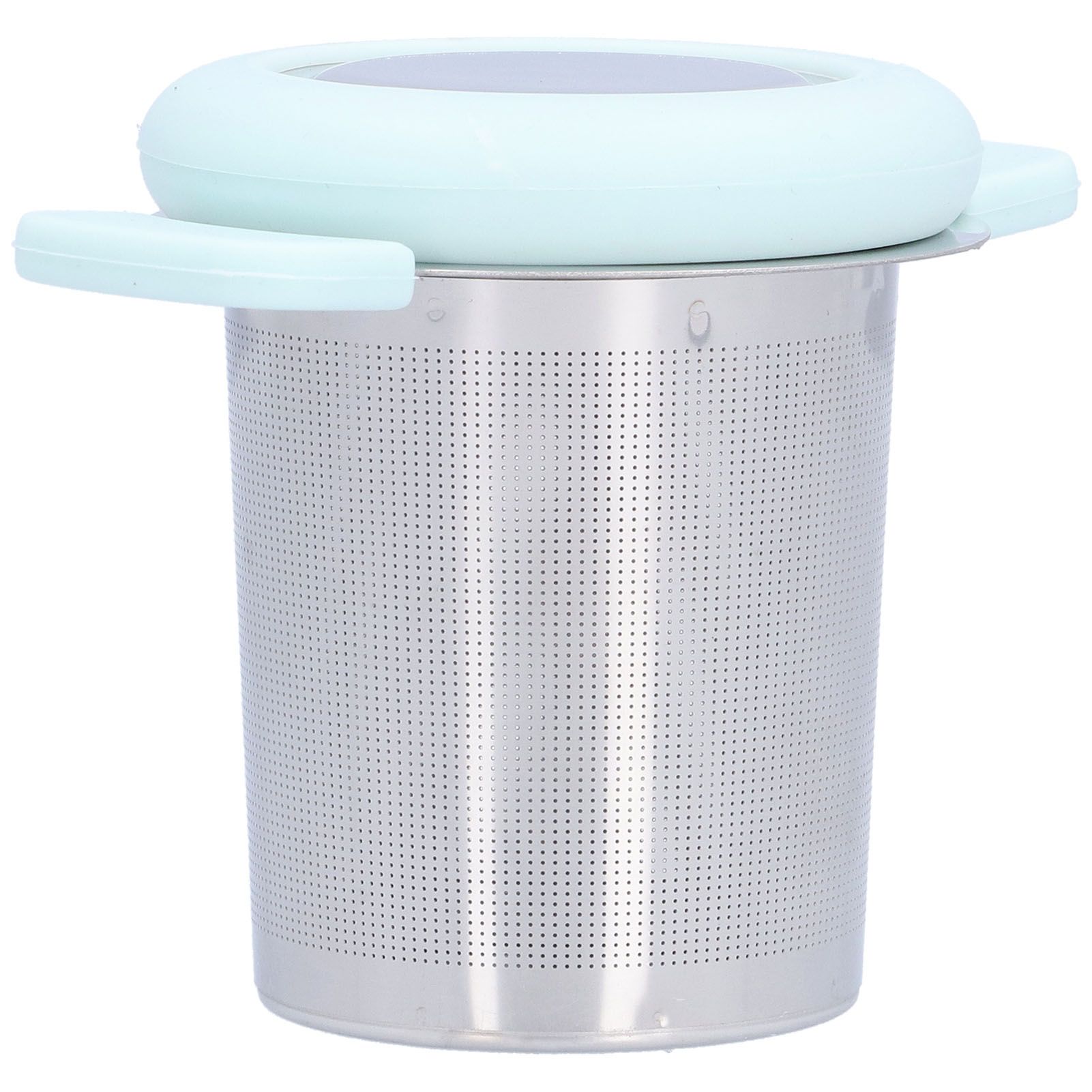 Stainless Steel Tea Strainer Silicone Double Handle Tea Strainer Tea Strainer Tea Maker - Image 2
