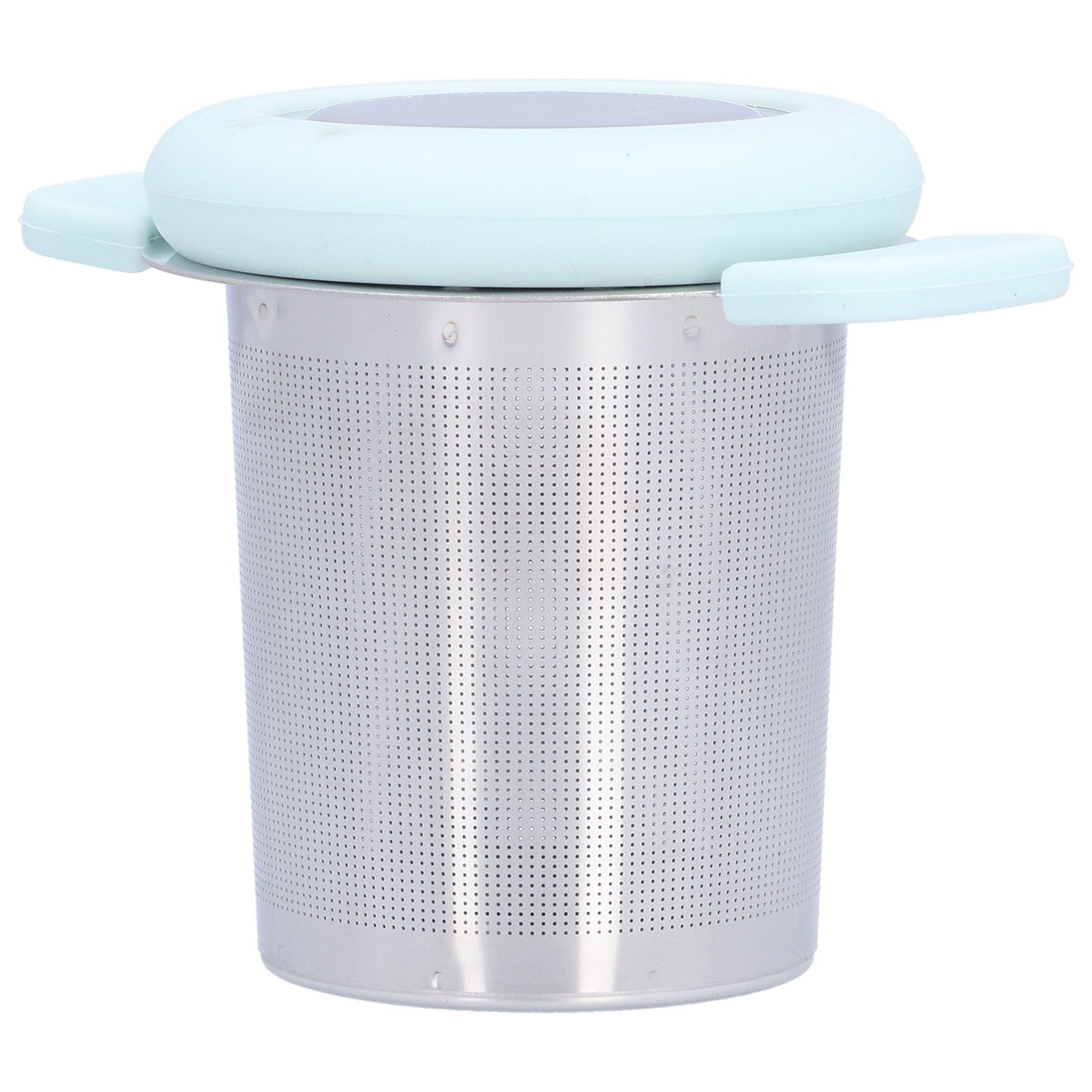 Stainless Steel Tea Strainer Silicone Double Handle Tea Strainer Tea Strainer Tea Maker - Image 3