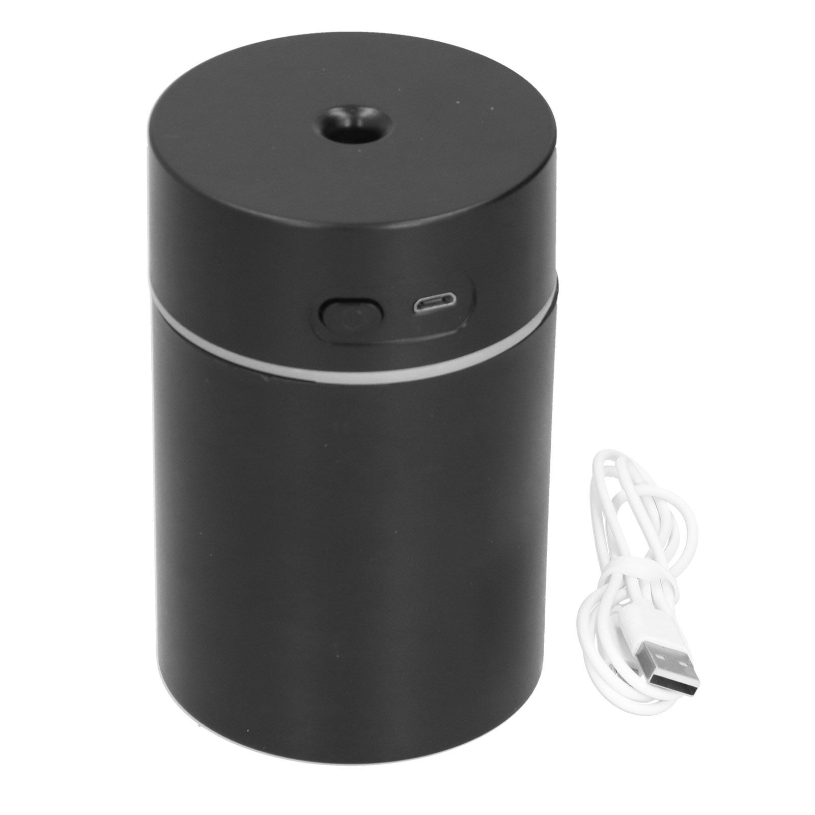 Mini Car Humidifier Mute Portable Spray Moisturizing USB Humidifier for Bedroom Office CarBlack - Image 1