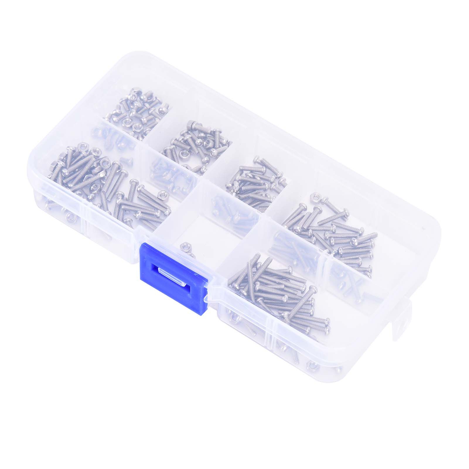 230Pcs Screw Nut Combination Set Stainless Steel M2 Small Volume Tool Accessories230Pcs - Image 8