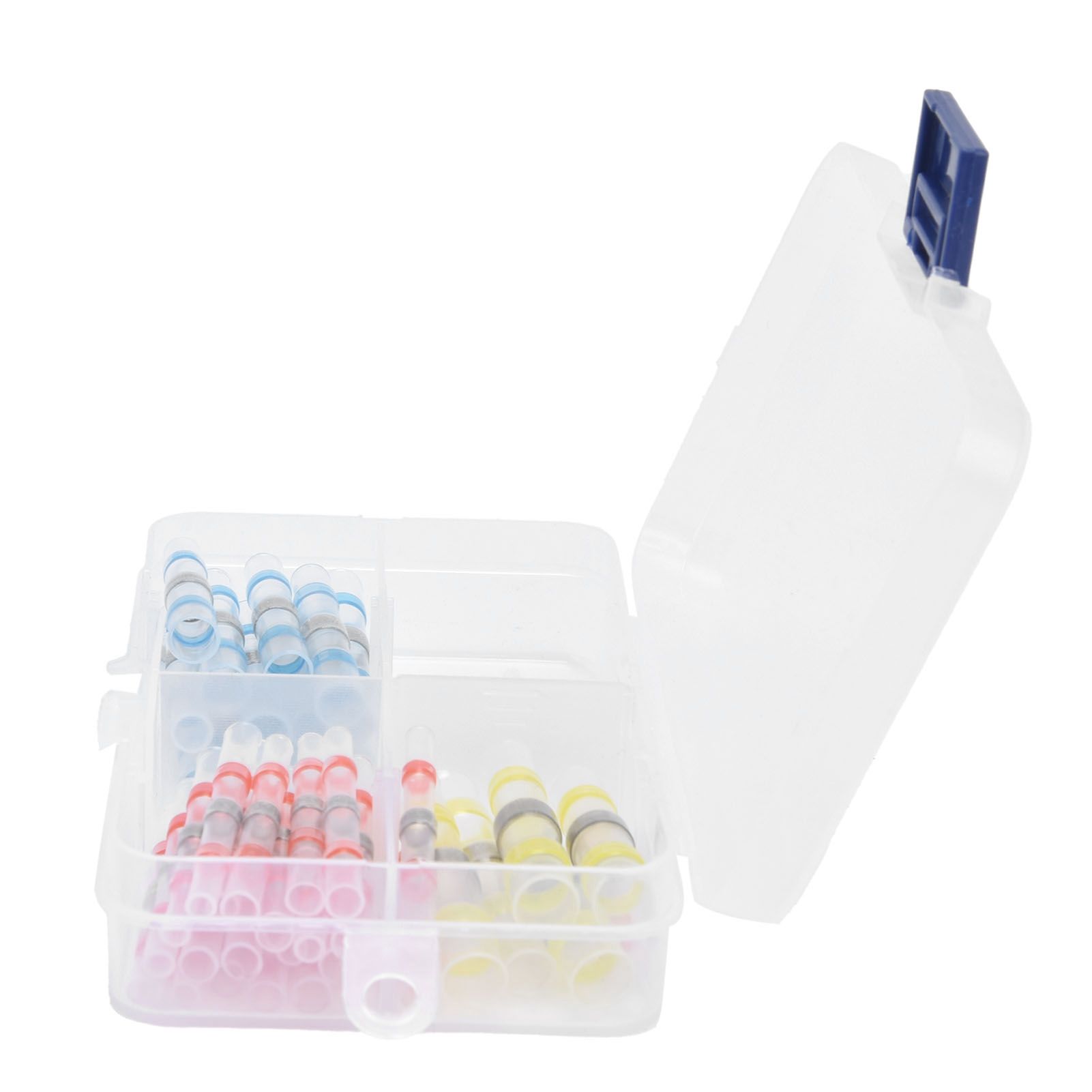 50pcs Waterproof Wire Connectors Bendable Marine Grade Insulated Electrical Wire TerminalsWhite 10 Red 23 Blue 12 Yellow 5 - Image 2