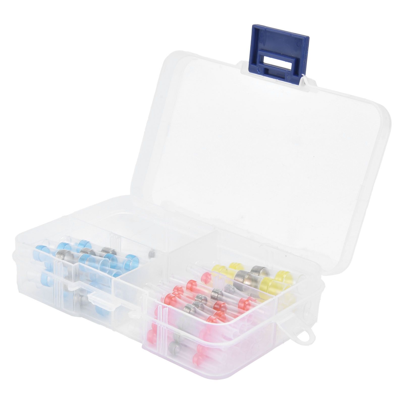 50pcs Waterproof Wire Connectors Bendable Marine Grade Insulated Electrical Wire TerminalsWhite 10 Red 23 Blue 12 Yellow 5 - Image 5