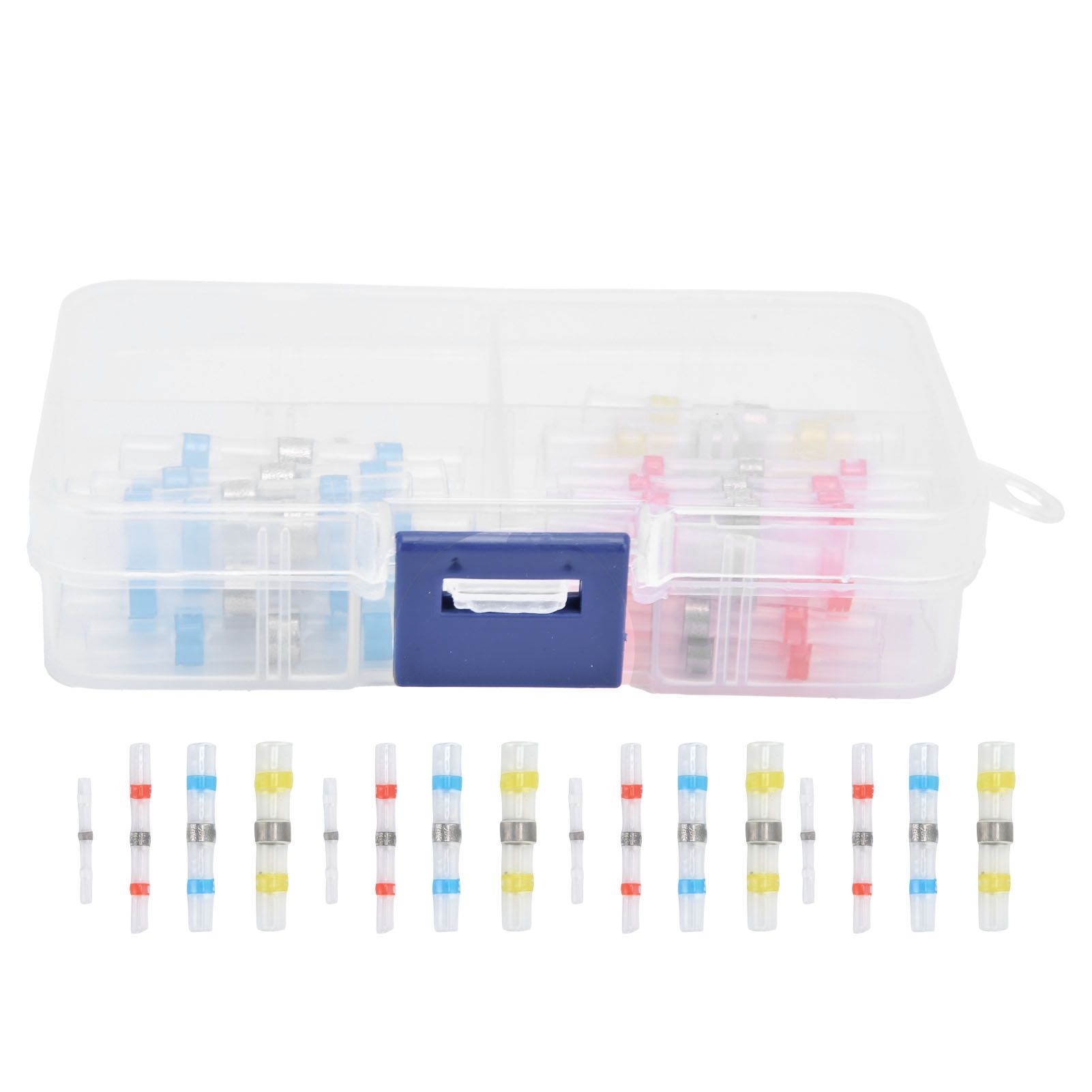 50pcs Waterproof Wire Connectors Bendable Marine Grade Insulated Electrical Wire TerminalsWhite 10 Red 23 Blue 12 Yellow 5 - Image 7