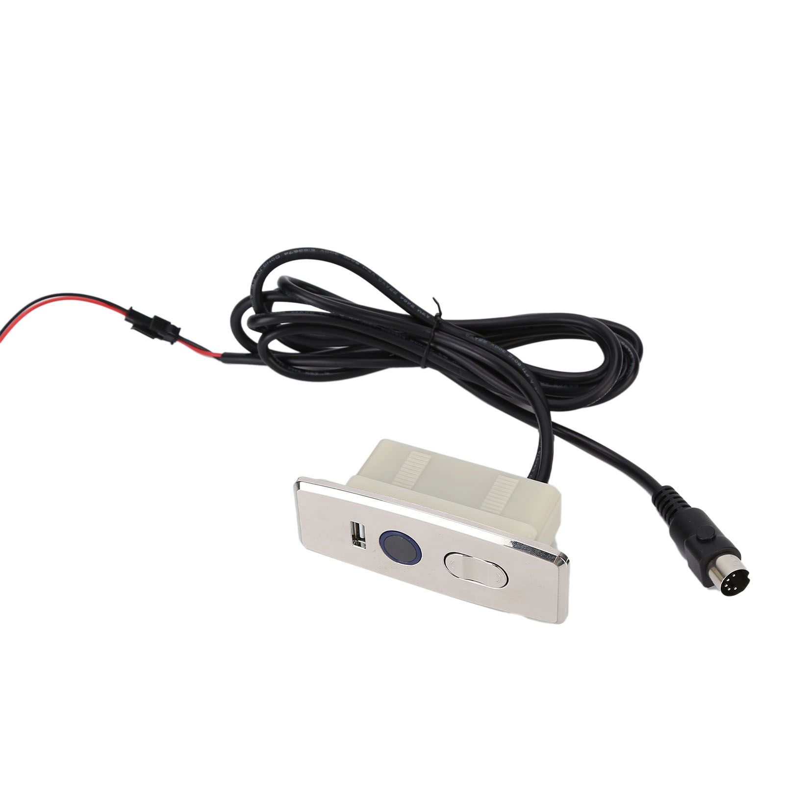 5 Pin Power Recliner Switch Brushed DC 3 Button Straight Sofa Controller with 1m Light Strip - Image 5