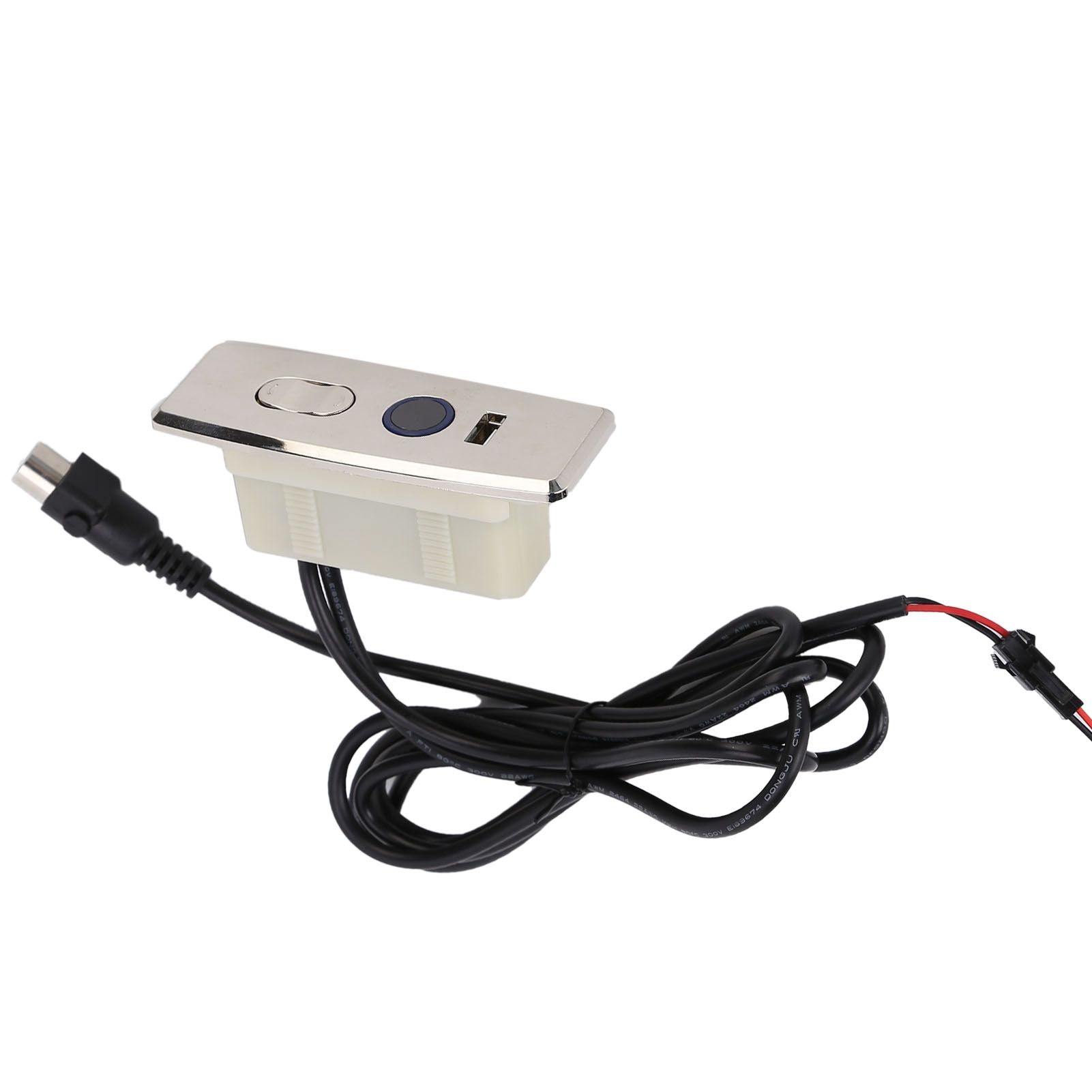 5 Pin Power Recliner Switch Brushed DC 3 Button Straight Sofa Controller with 1m Light Strip - Image 6