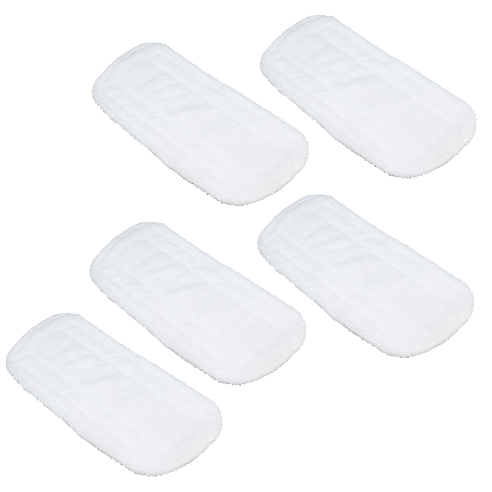 5PCS Microfiber Mop Pads Reusable Mop Head Cleaning Pads Replacement for Secura EM‑516 - Image 3