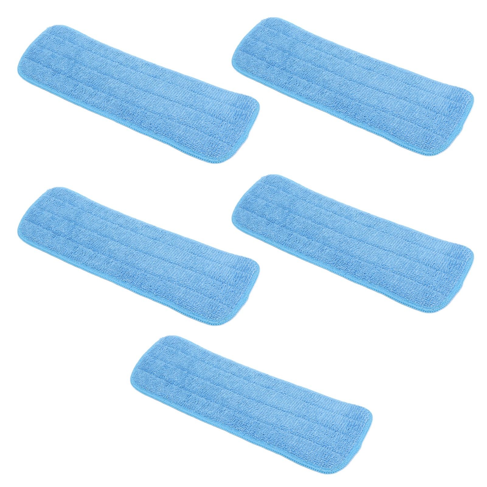 5PCS Microfiber Flat Mop Pad Mopping Cleaning Cloth Replacement for 14x41cm Hook and Loop Mop Universal - Image 3