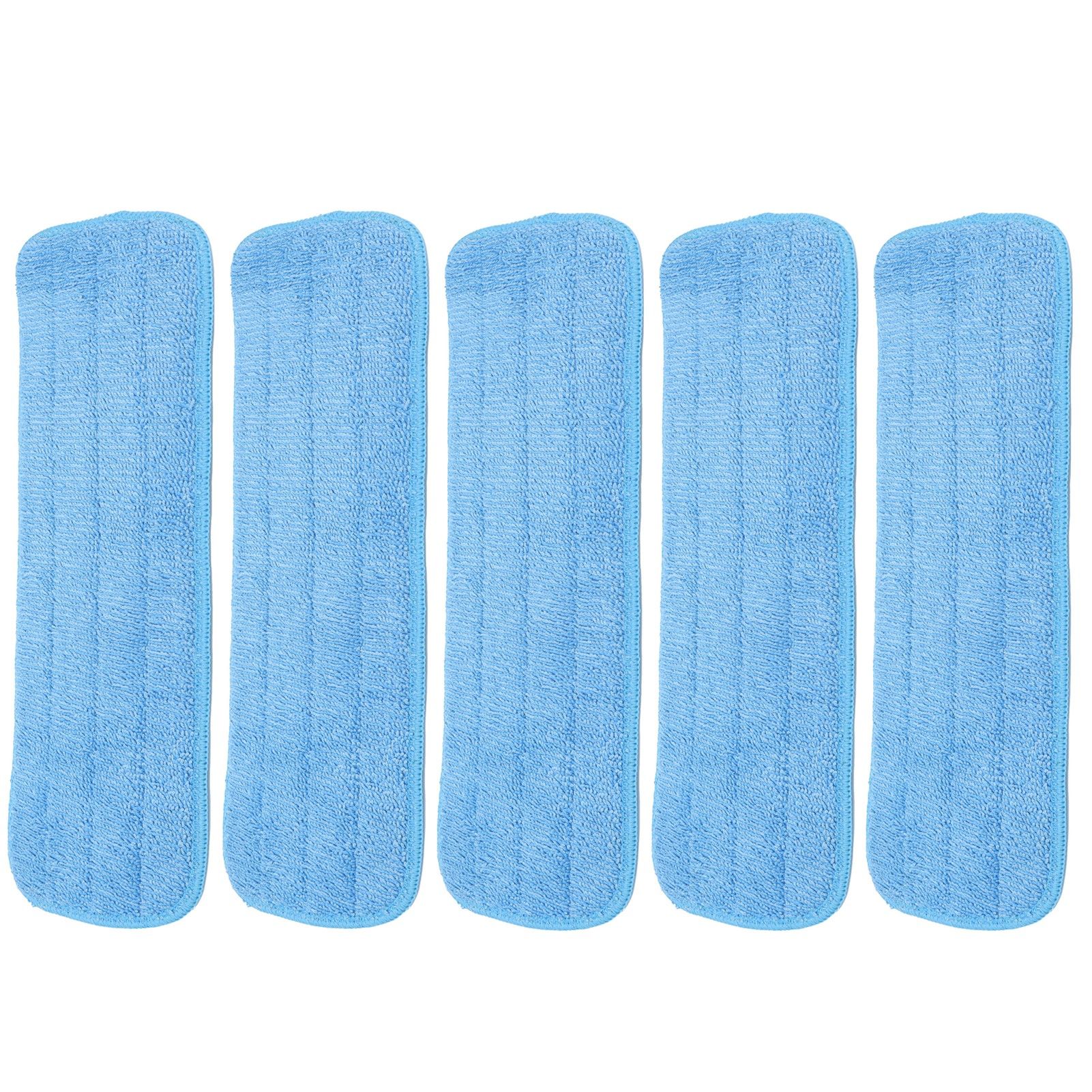 5PCS Microfiber Flat Mop Pad Mopping Cleaning Cloth Replacement for 14x41cm Hook and Loop Mop Universal - Image 6