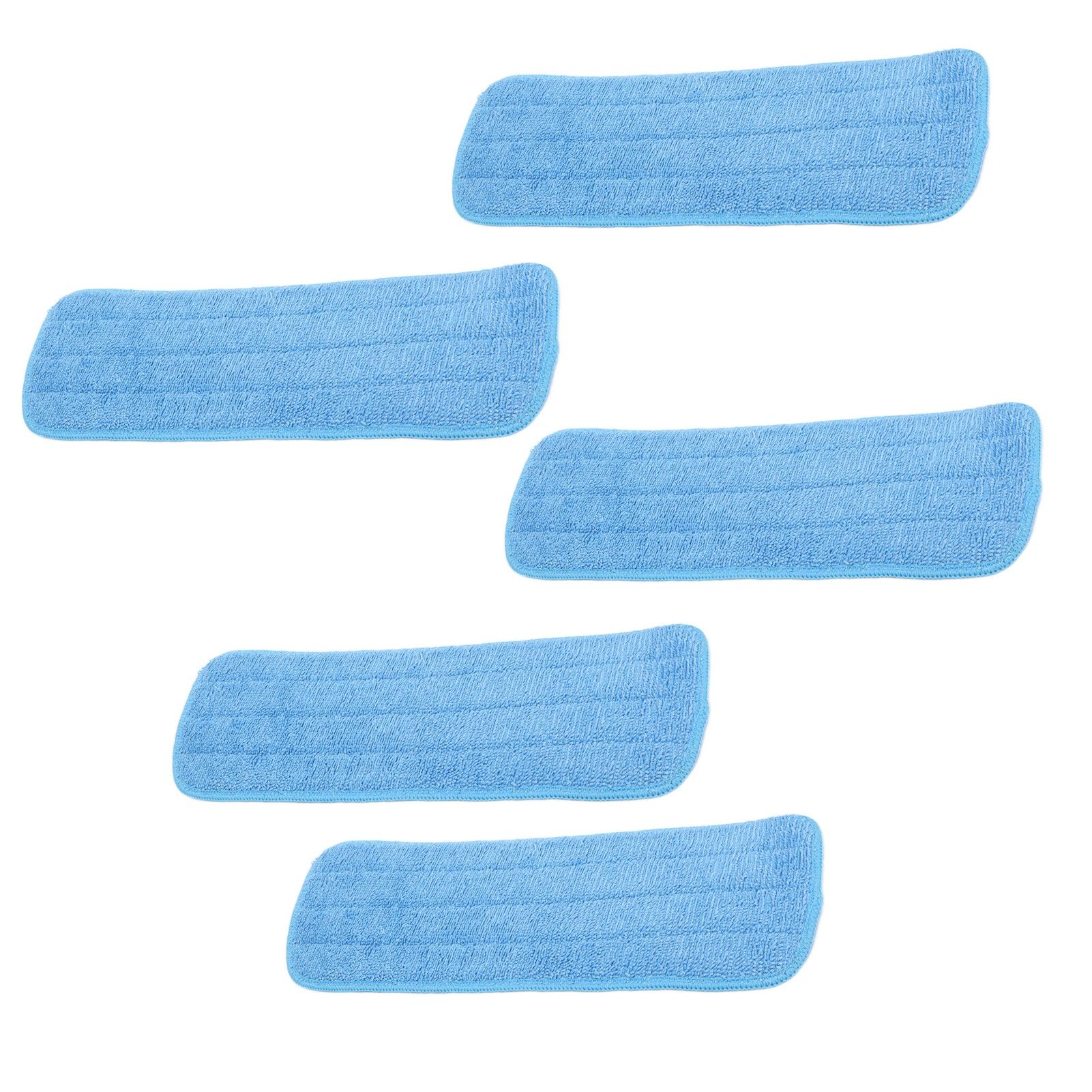 5PCS Microfiber Flat Mop Pad Mopping Cleaning Cloth Replacement for 14x41cm Hook and Loop Mop Universal - Image 7