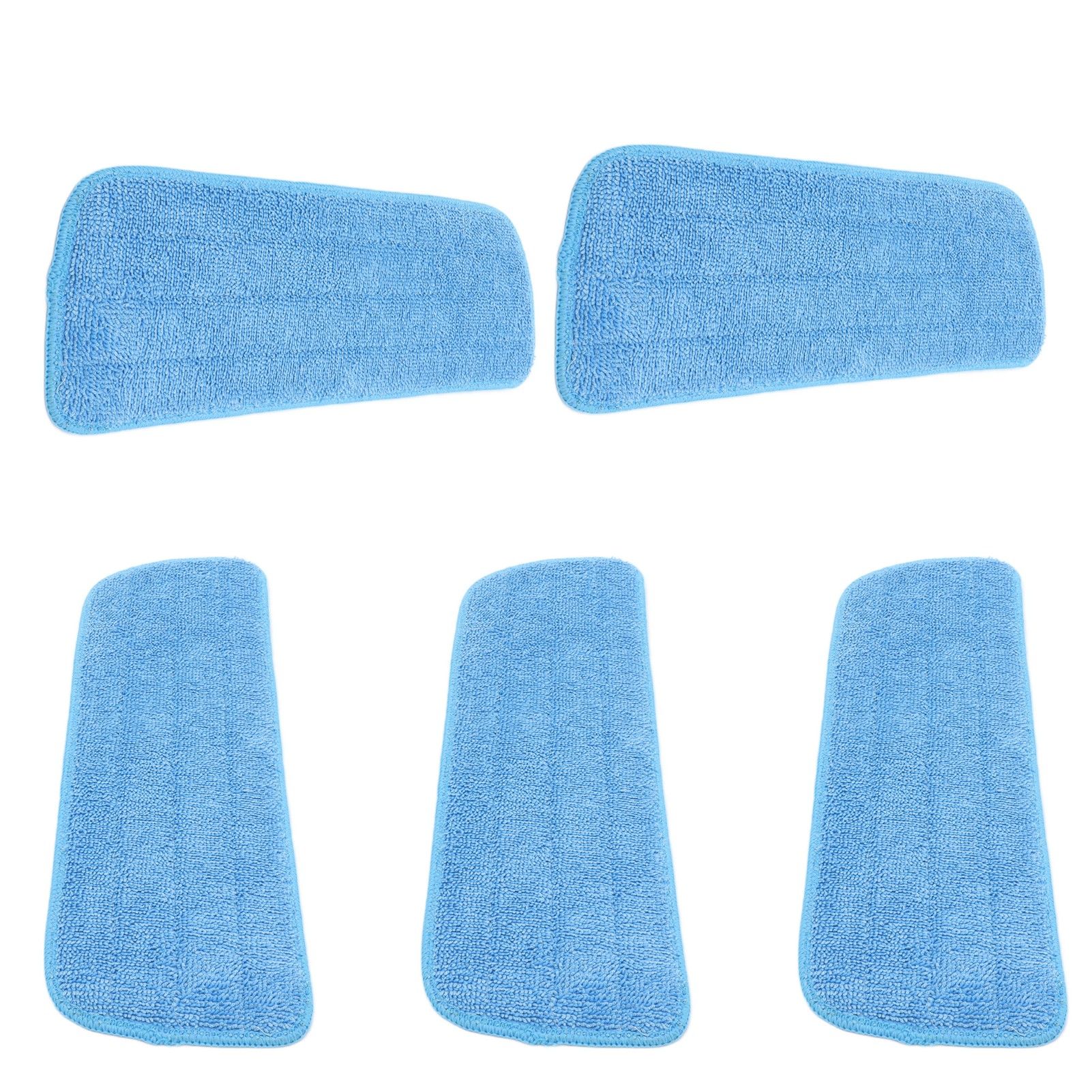 5PCS Microfiber Flat Mop Pad Mopping Cleaning Cloth Replacement for 14x41cm Hook and Loop Mop Universal - Image 8