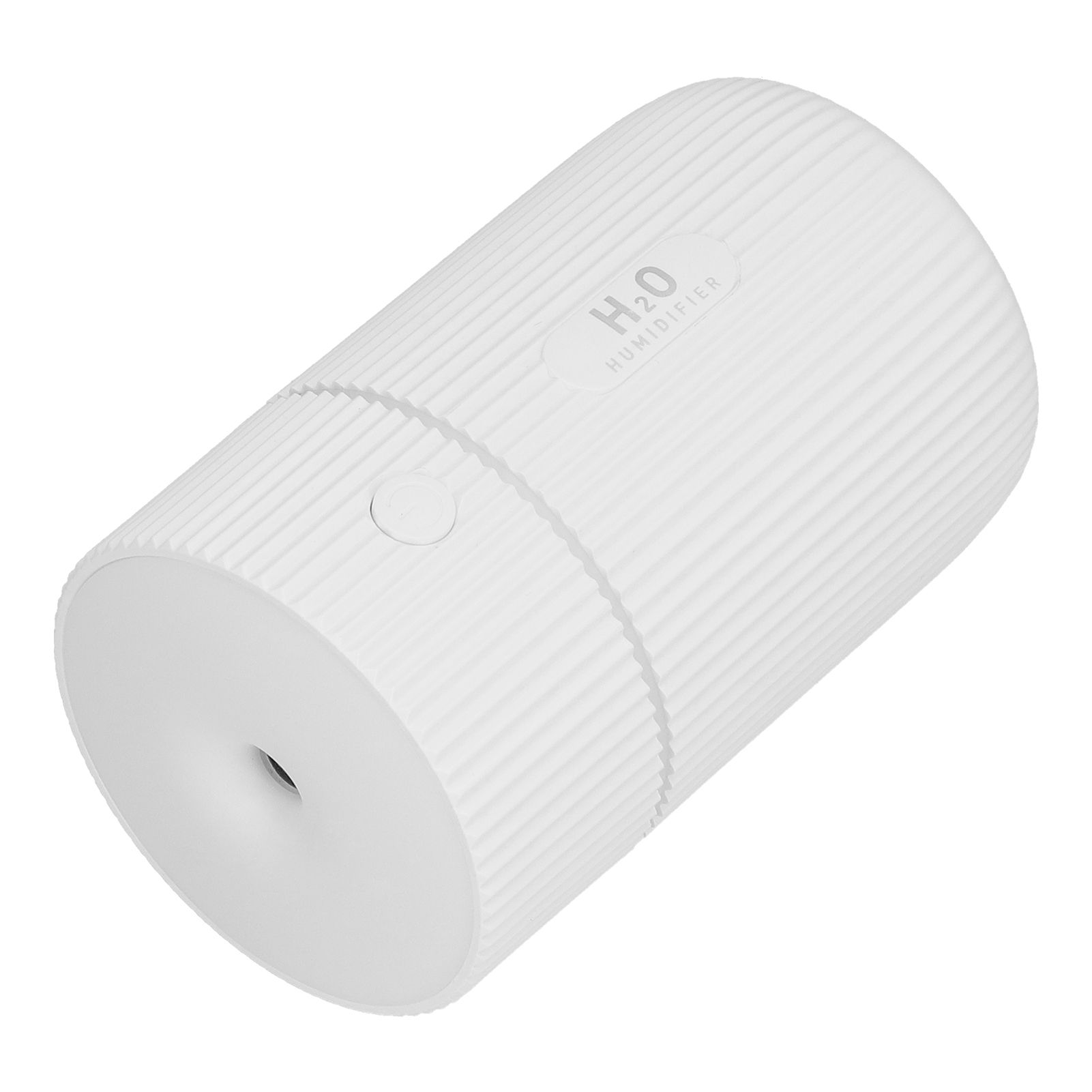 Mini Humidifier with Colorful Light Desktop Humidifier USB Powered for Car Office Room BedroomWhite - Image 2