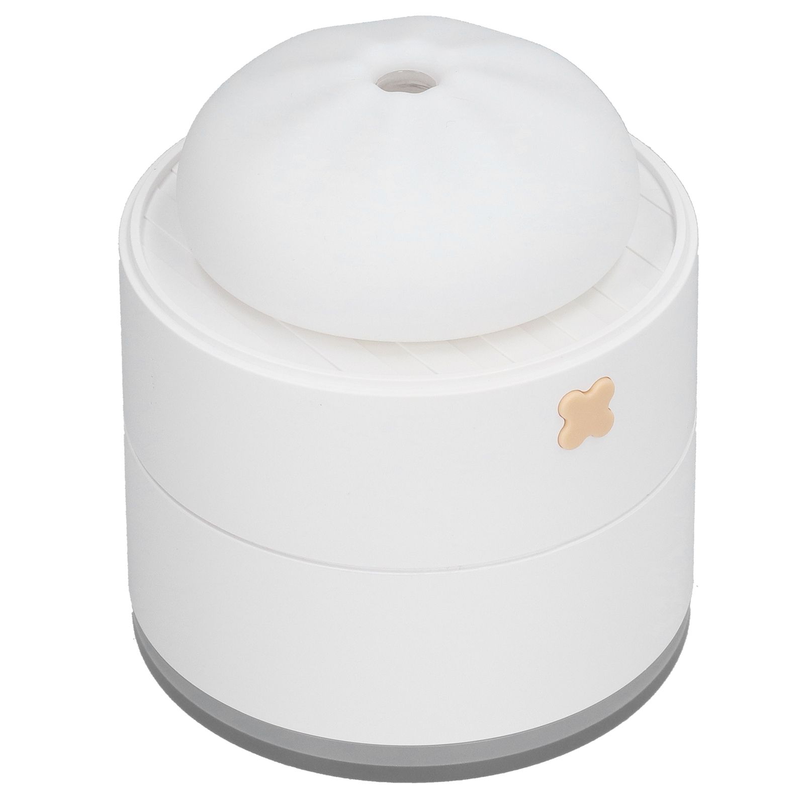 400ml Steamed Bun Shape Air Humidifier 2 Gears Adjustable Desktop Humidifier USB PoweredWhite - Image 2