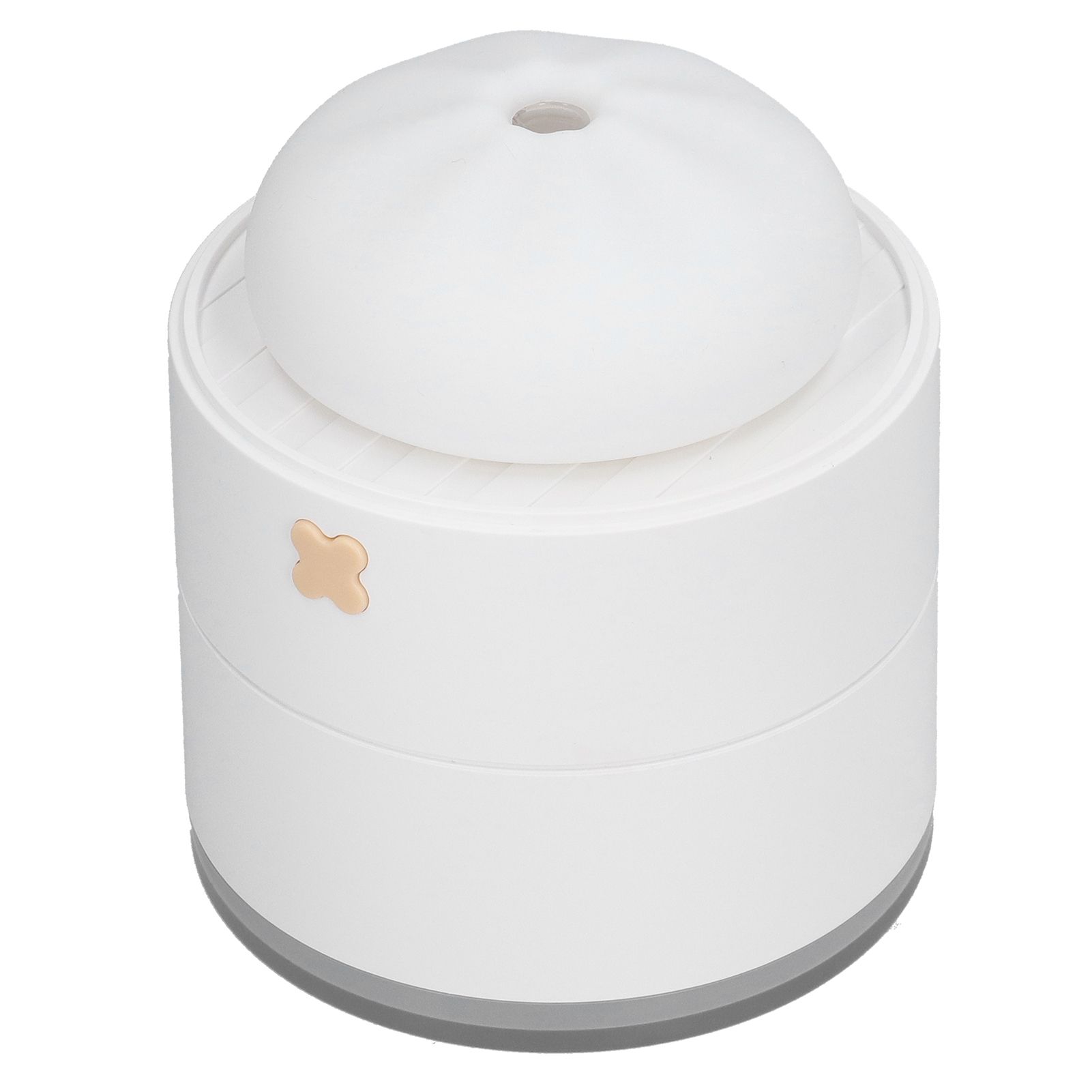 400ml Steamed Bun Shape Air Humidifier 2 Gears Adjustable Desktop Humidifier USB PoweredWhite - Image 3