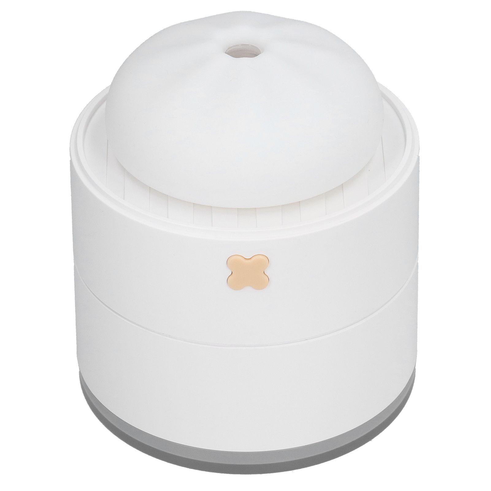400ml Steamed Bun Shape Air Humidifier 2 Gears Adjustable Desktop Humidifier USB PoweredWhite - Image 4