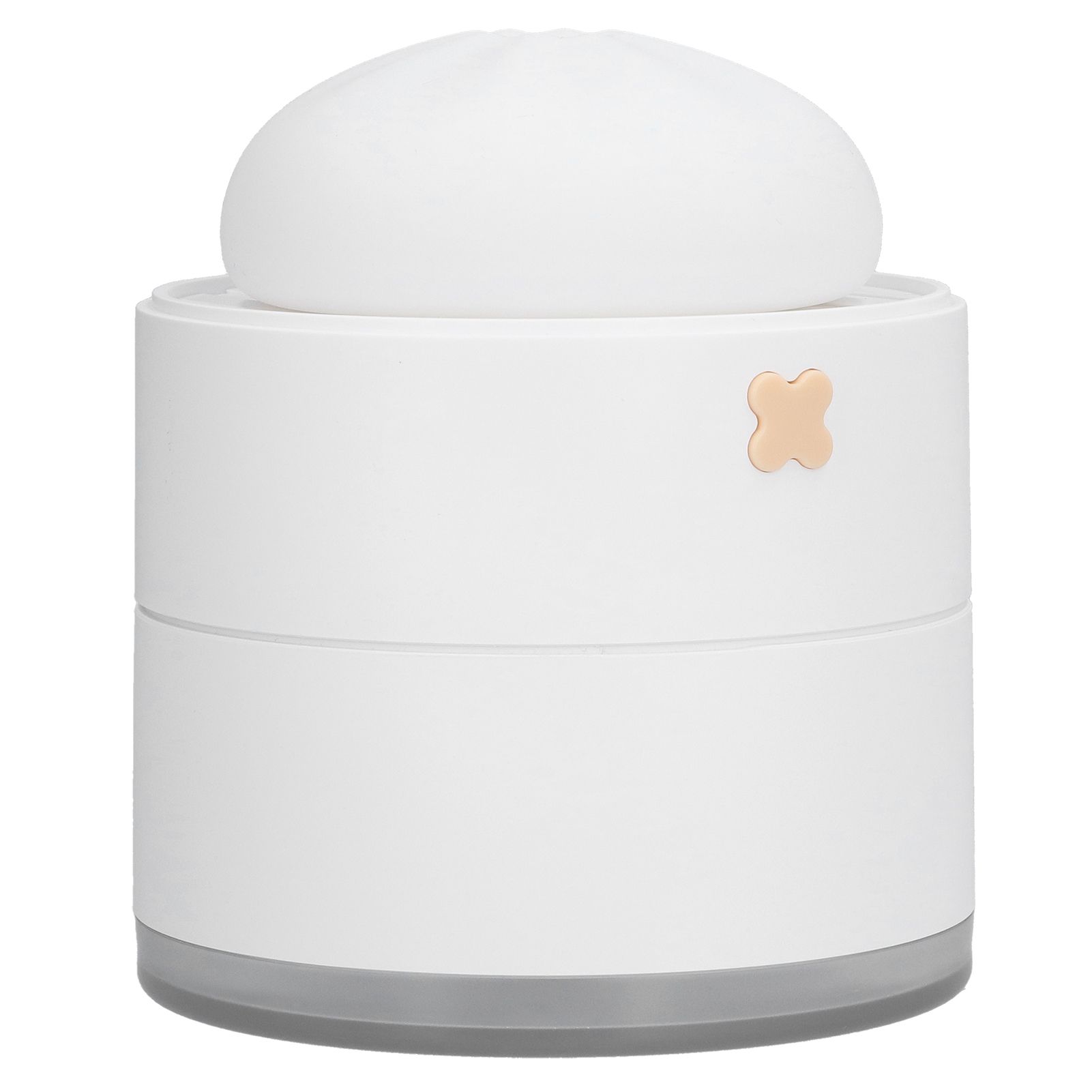 400ml Steamed Bun Shape Air Humidifier 2 Gears Adjustable Desktop Humidifier USB PoweredWhite - Image 6