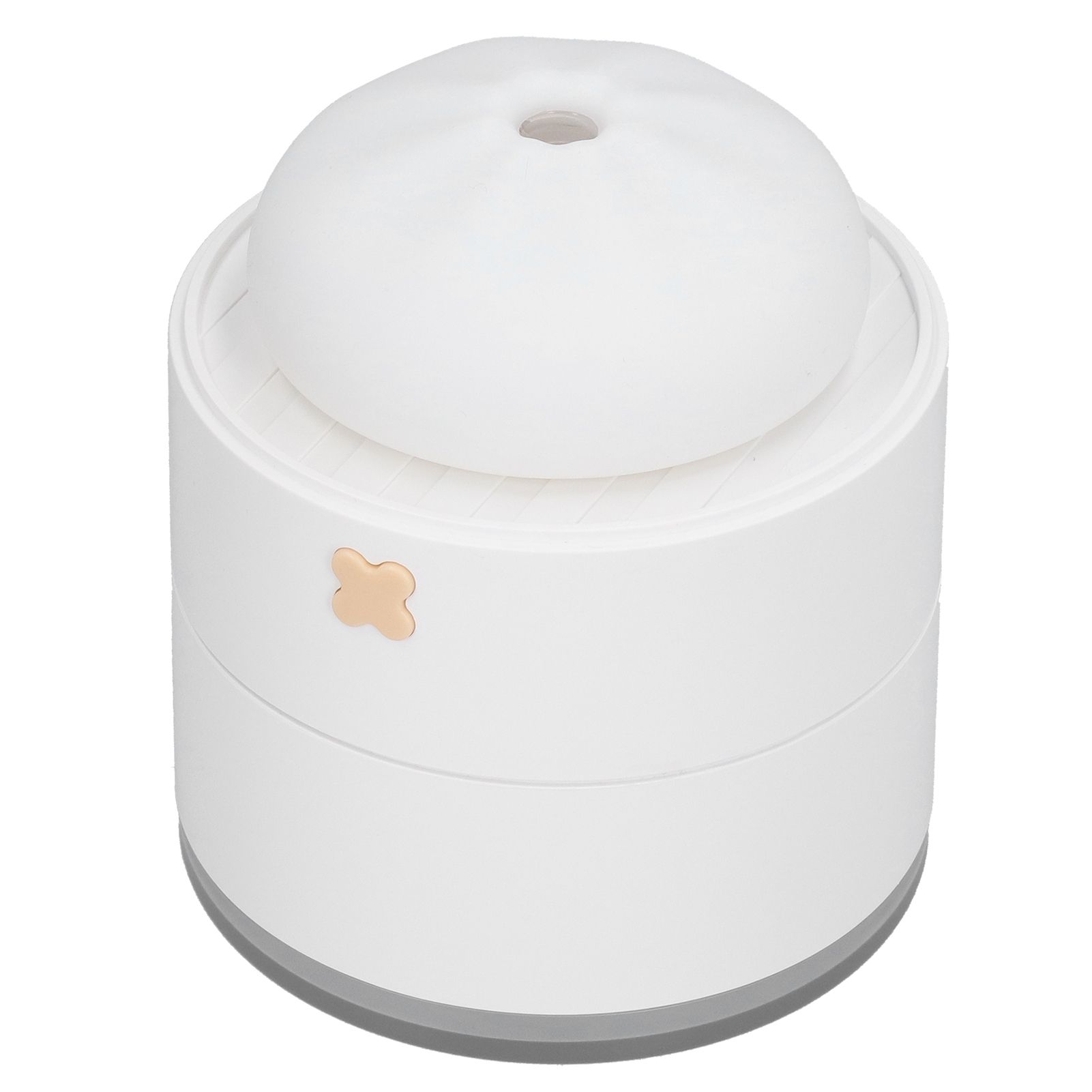 400ml Steamed Bun Shape Air Humidifier 2 Gears Adjustable Desktop Humidifier USB PoweredWhite - Image 8