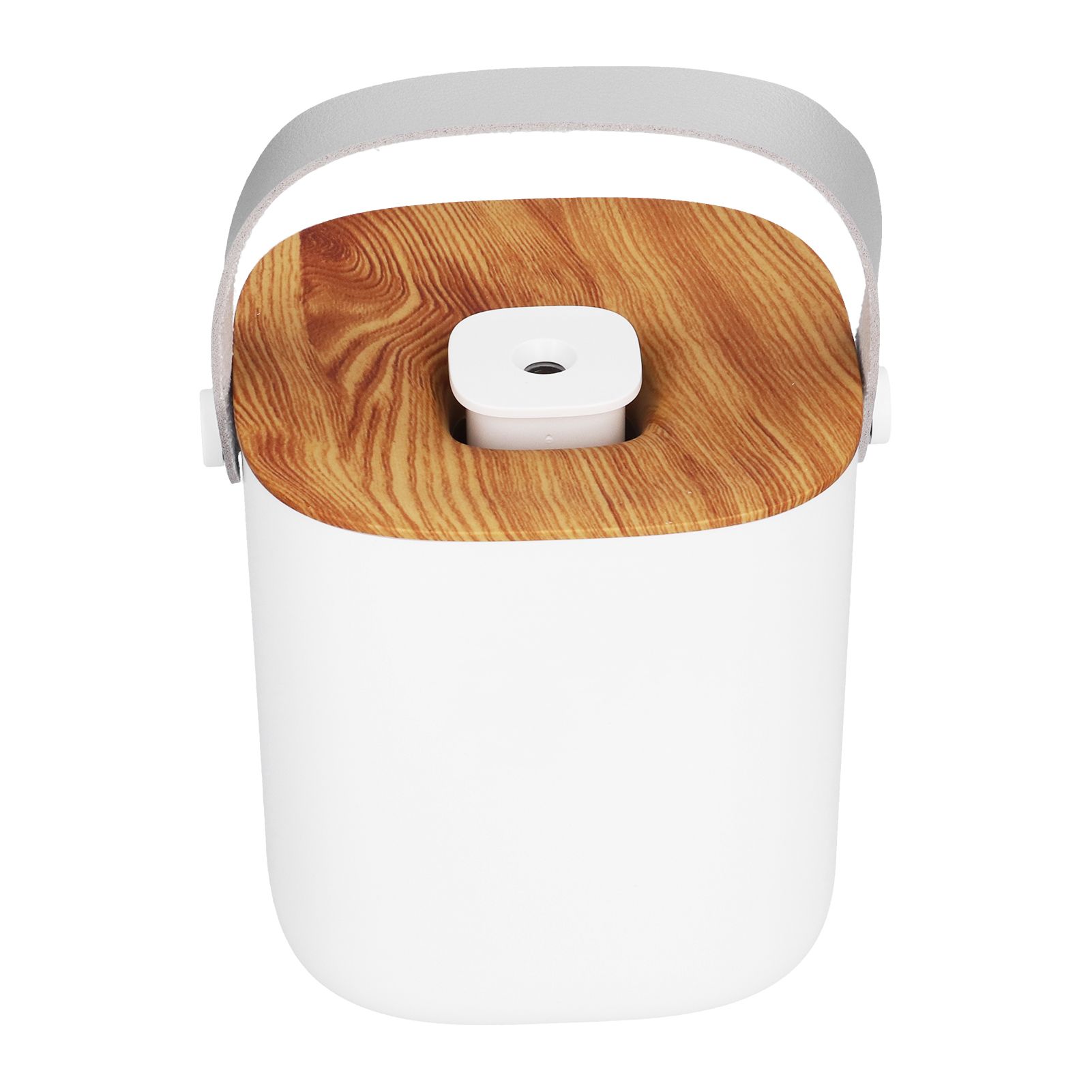 600ml Portable Humidifier USB Charging Nanometer Atomizing Desktop Humidifier Wood Grain 30ml/h - Image 7