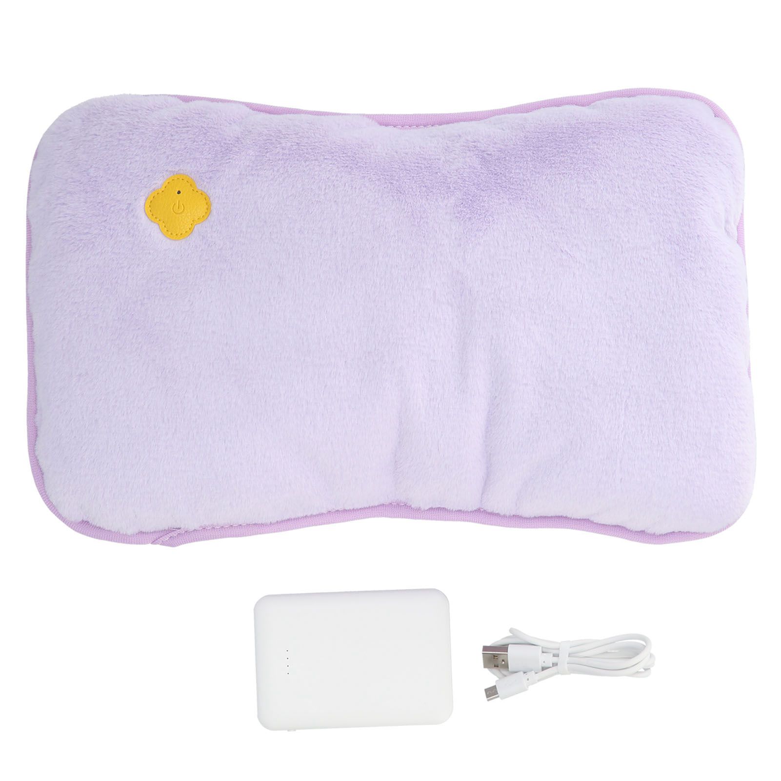 Graphene Heating Hand Warmer Intelligent Constant Temperature Hand Heater USB Charging for Home OfficePurple - Image 1