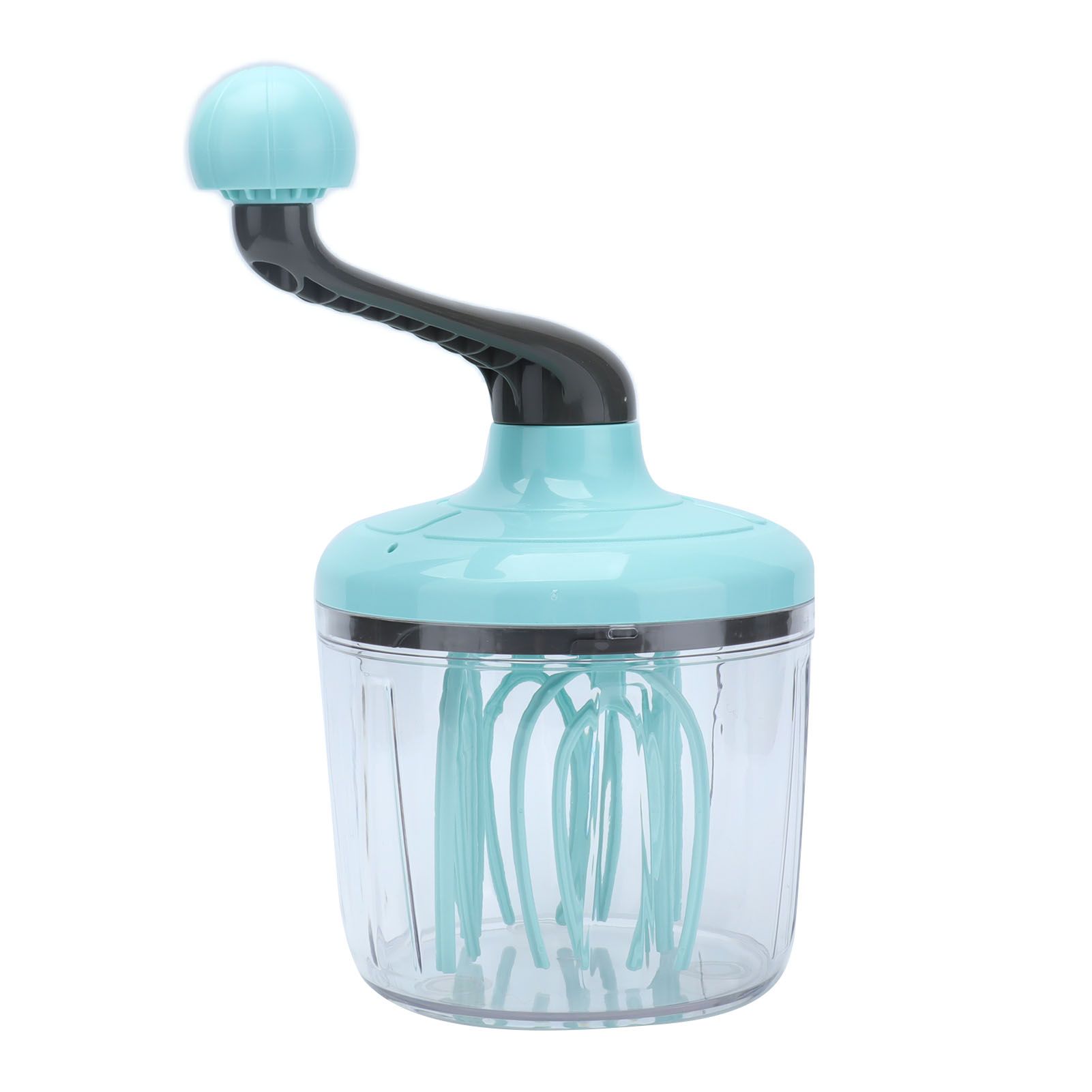 Hand Mixer PP Handheld Egg Beater with Detachable Handle Cream Whisk Convenient and Non Slip Light Green for Kitchen - Image 1