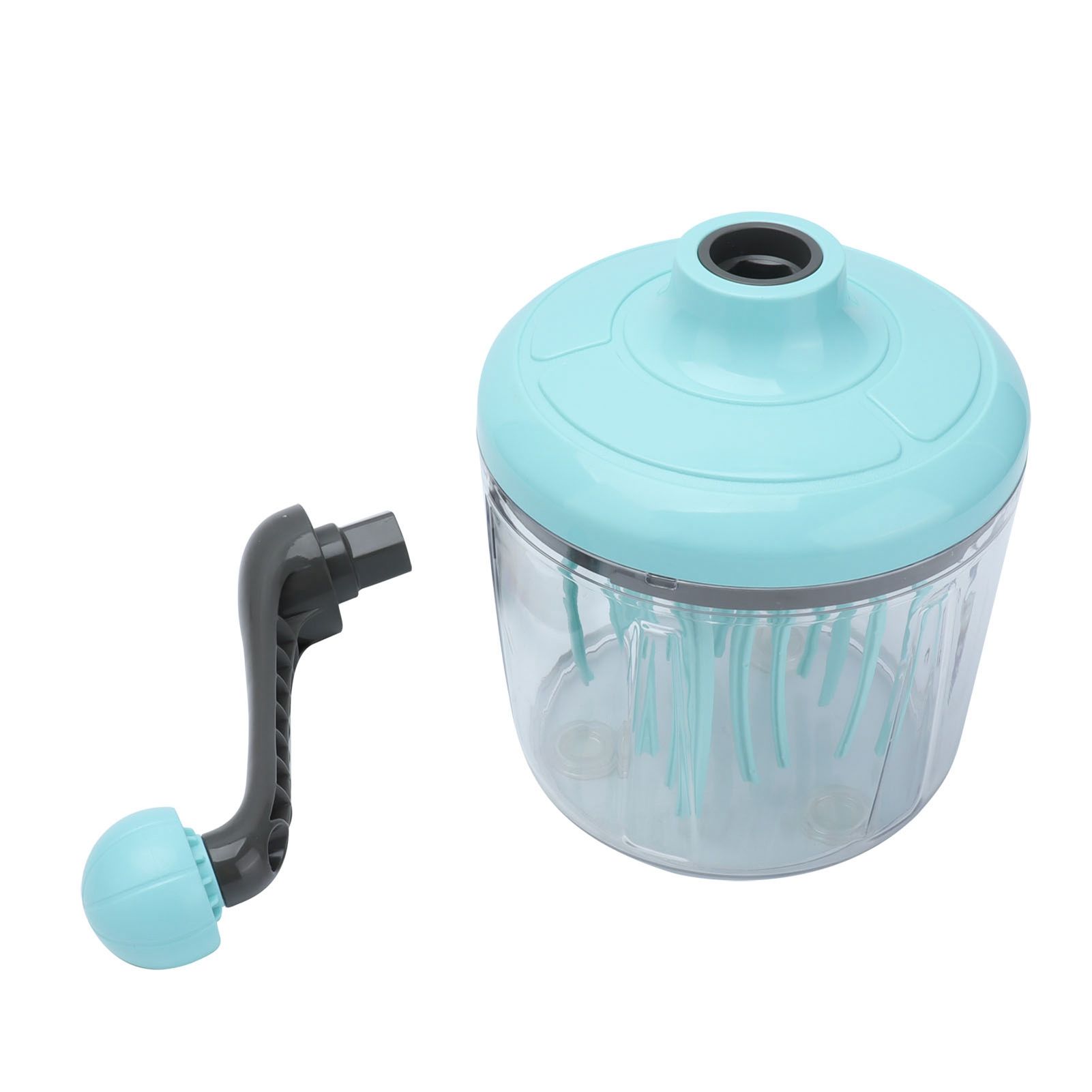 Hand Mixer PP Handheld Egg Beater with Detachable Handle Cream Whisk Convenient and Non Slip Light Green for Kitchen - Image 2