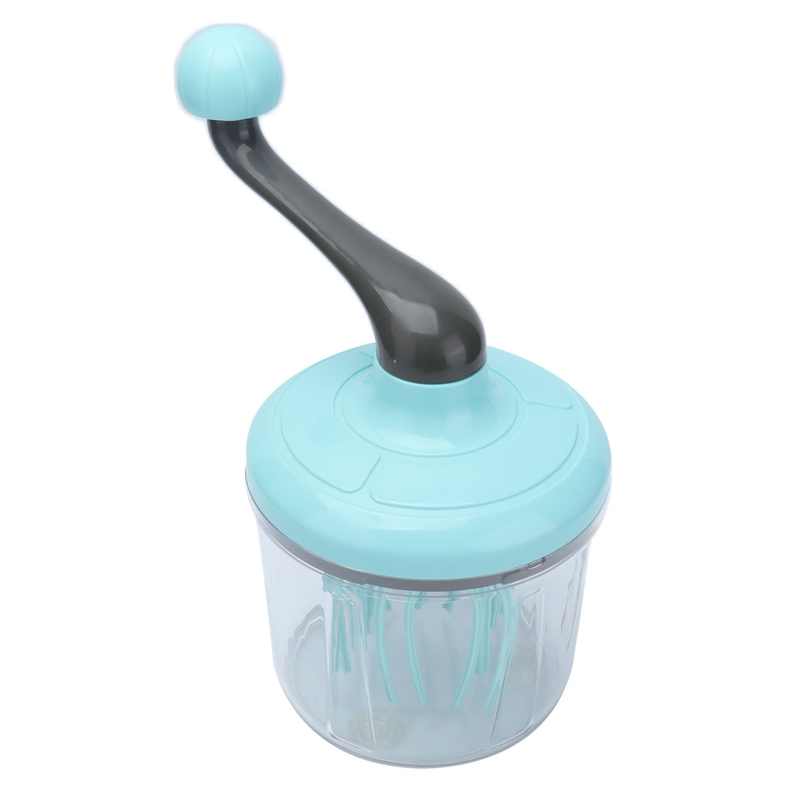 Hand Mixer PP Handheld Egg Beater with Detachable Handle Cream Whisk Convenient and Non Slip Light Green for Kitchen - Image 4