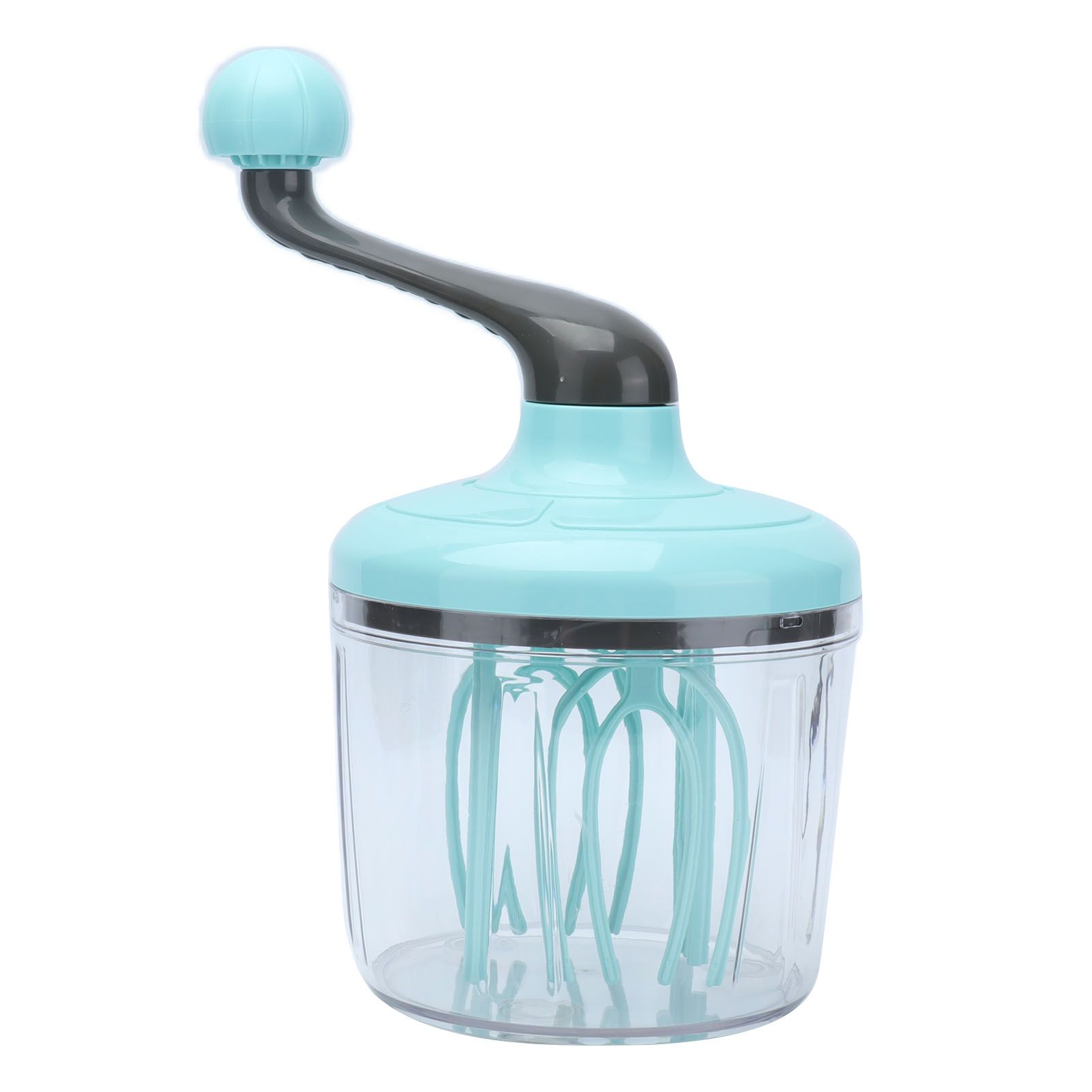 Hand Mixer PP Handheld Egg Beater with Detachable Handle Cream Whisk Convenient and Non Slip Light Green for Kitchen - Image 5